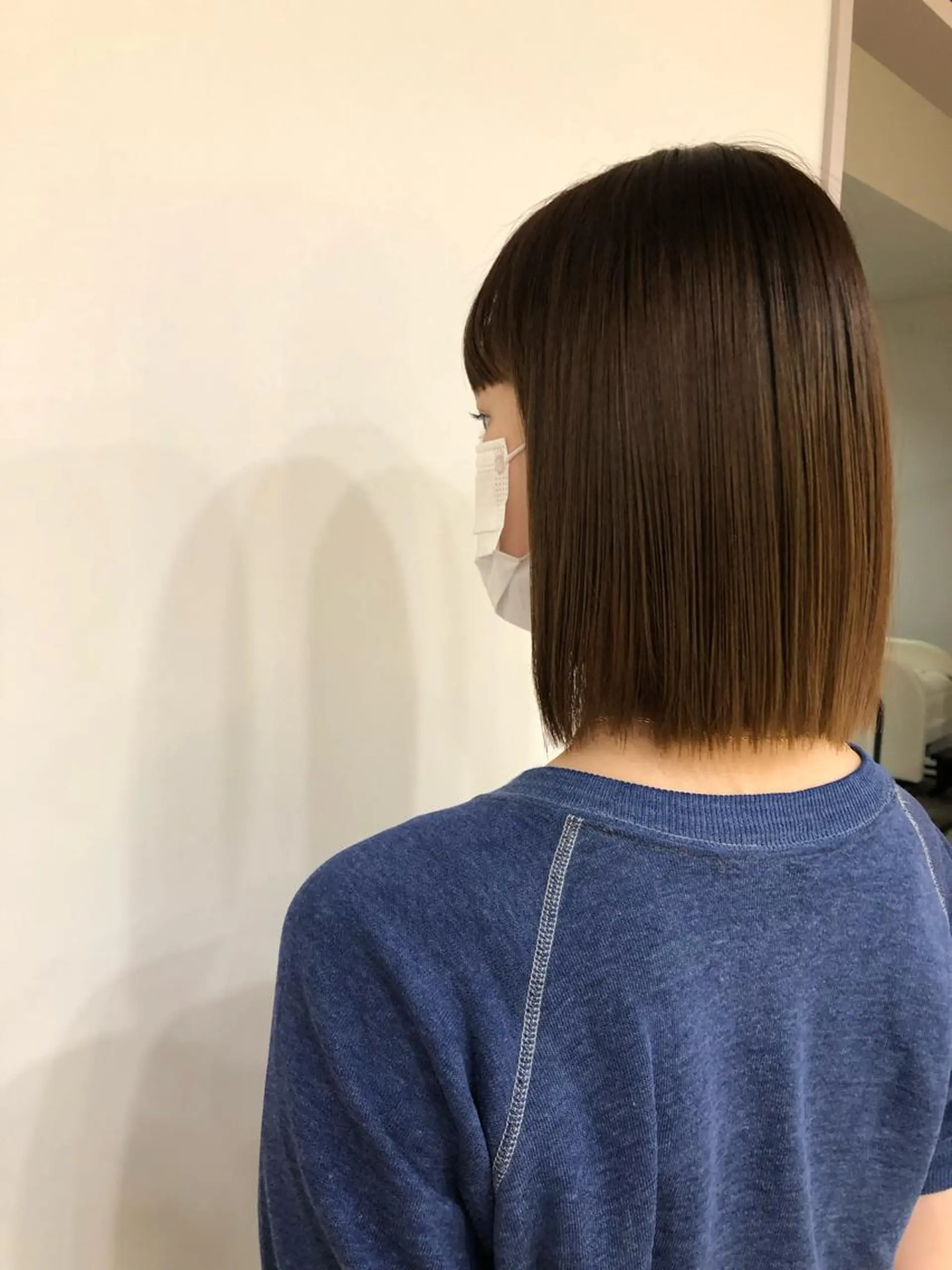 カラー ブラウンカラー ダブルカラー オレンジ オレンジブラウン 杉林 莉沙のヘアスタイル