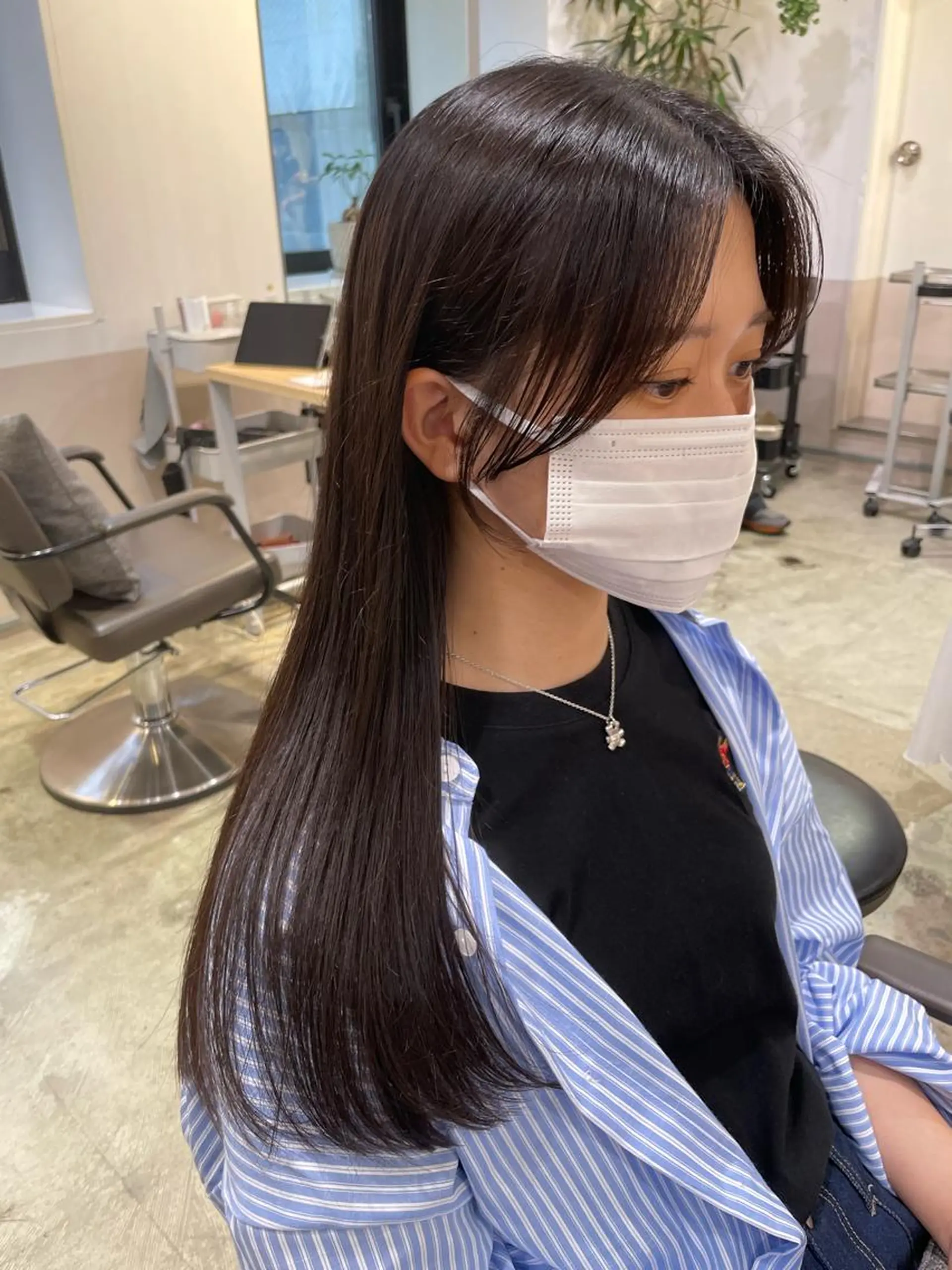 セミロング 斉藤 瑞恵のヘアスタイル