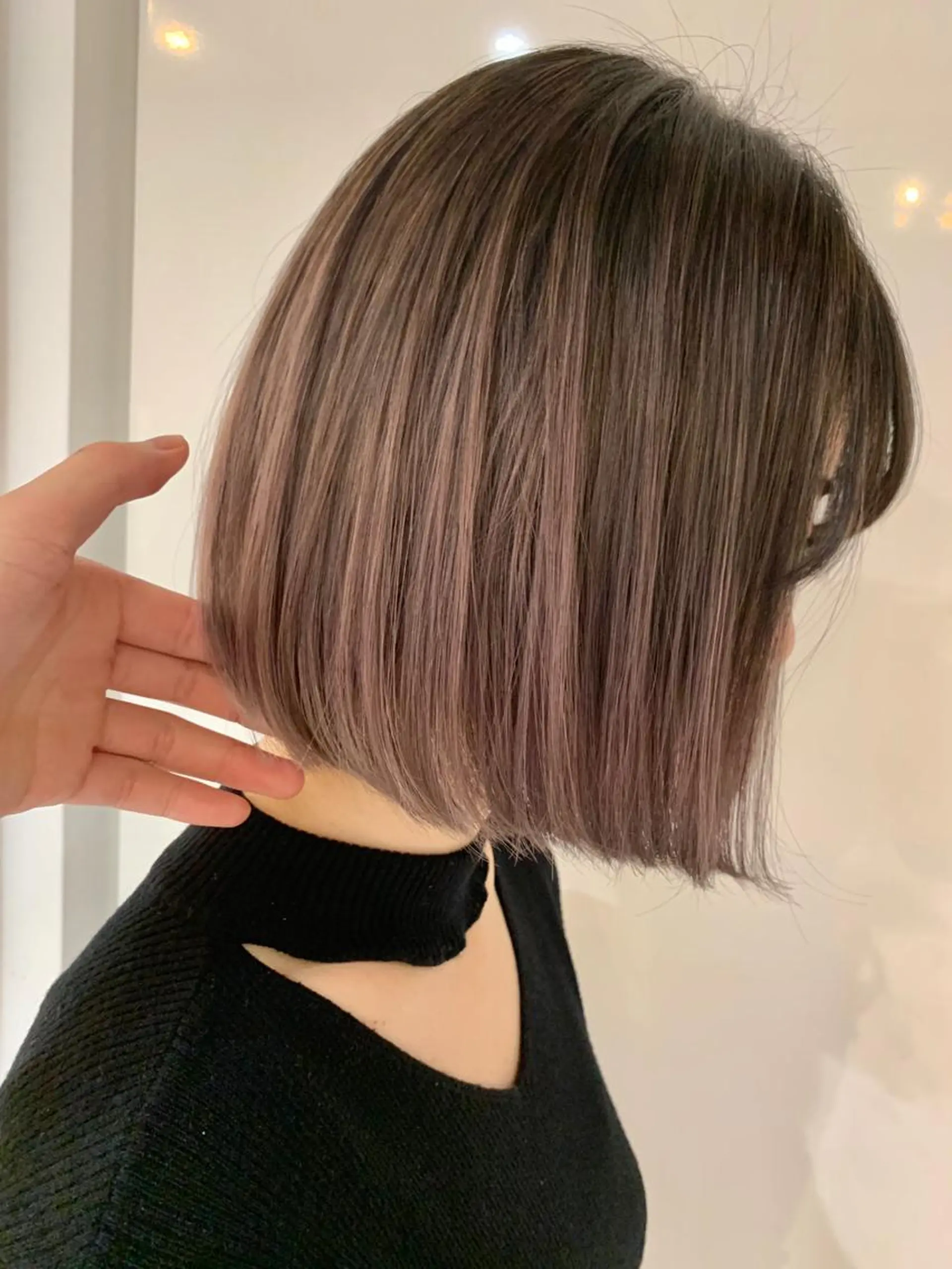 ショート カラー グラデーションカラー 無料カットモデル募集 スタイリスト石井大夢のヘアスタイル