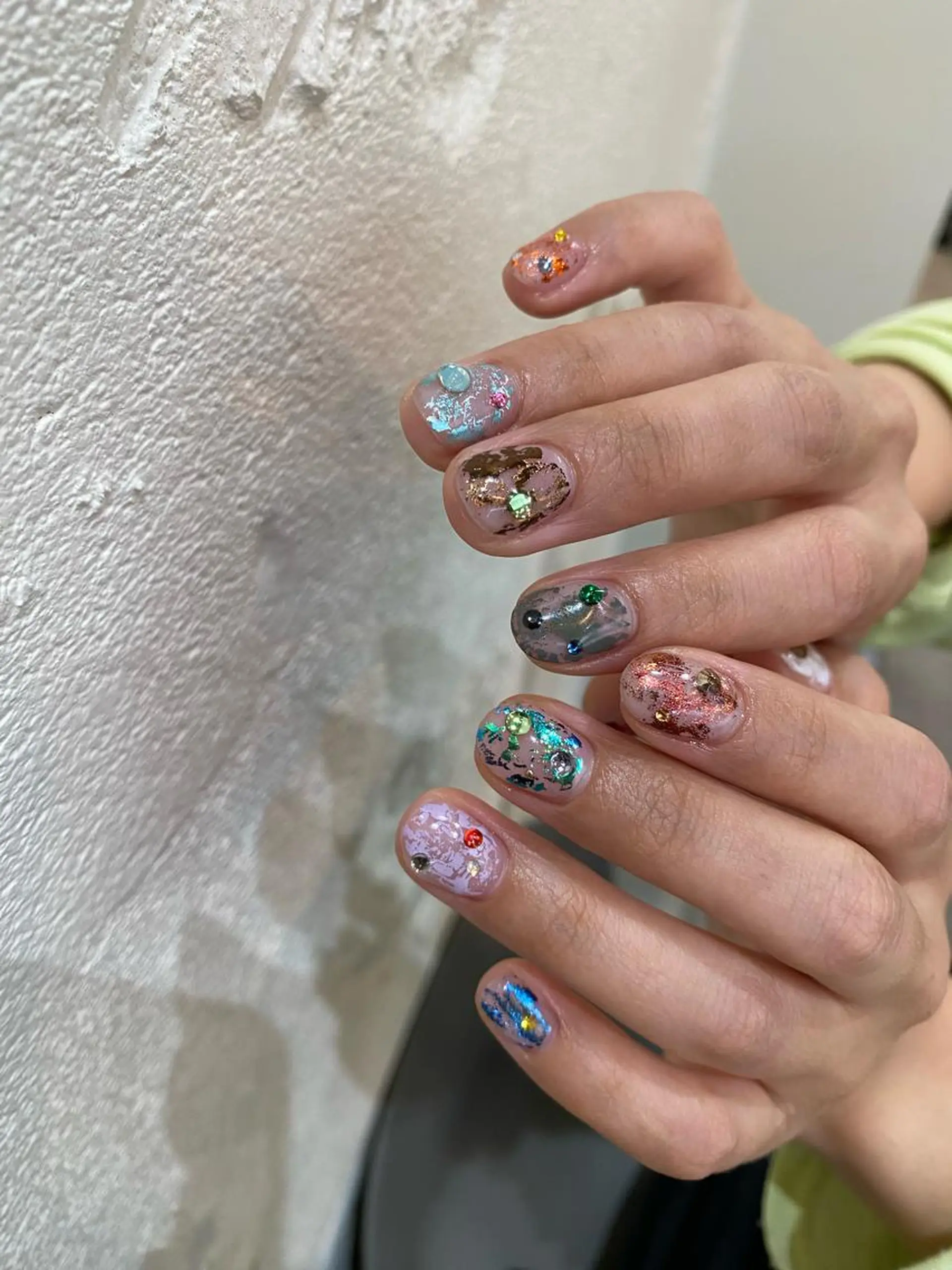 ネイル キラキラネイル 栗林 実莉のネイルデザイン