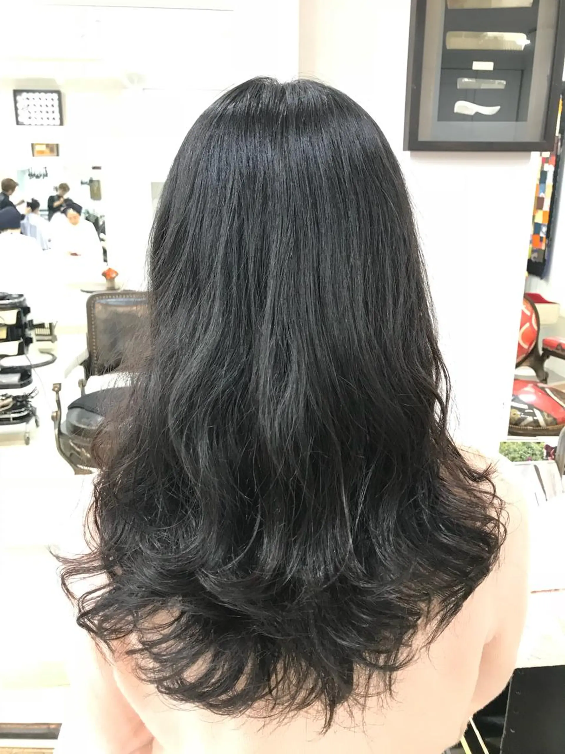 ロング パーマ 縮毛矯正 美髪の錬金術師 チダ ヨシヒロのヘアスタイル