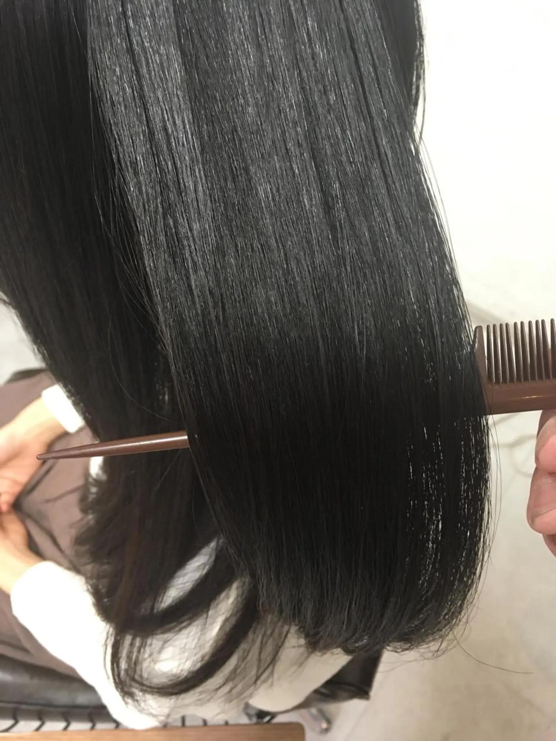 ミディアム セミロング ロング カラー パーマ トリートメント ストレートパーマ 髪質改善✨艶髪✨ 古寺隆佑のヘアスタイル