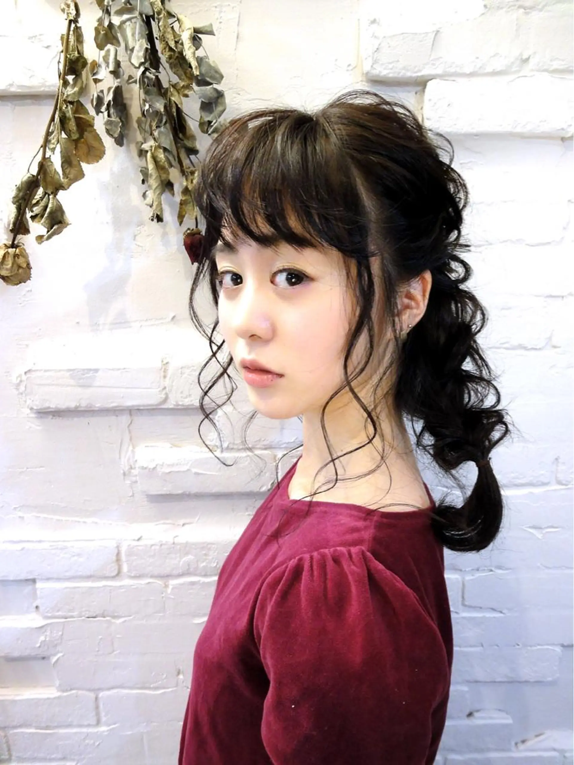 ミディアム まつパ・ヘアセット ♡Chinami♡のマツエク・マツパデザイン