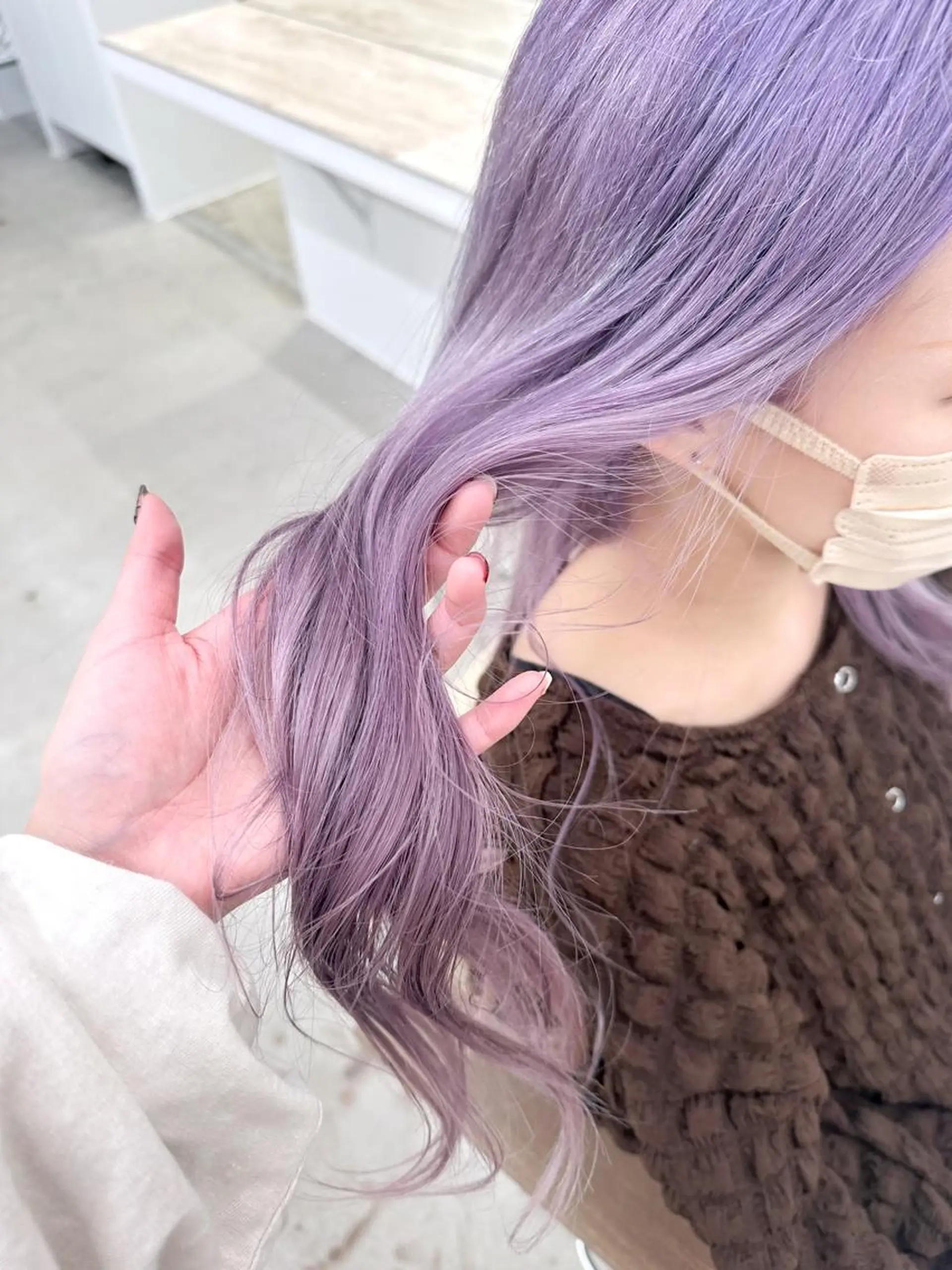 セミロング マンツーマン施術🦋 ayajuのヘアスタイル