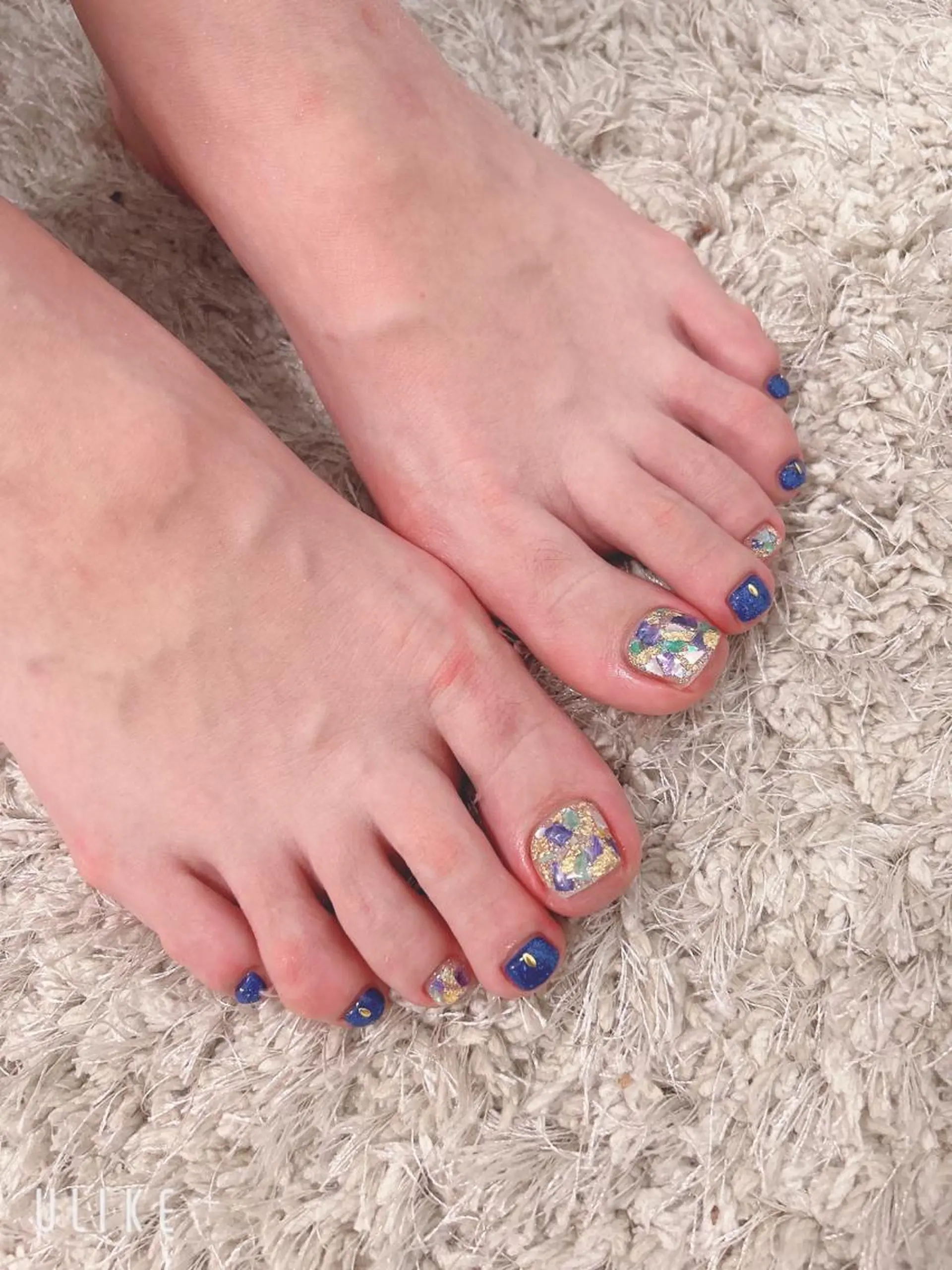 ネイル フットネイル 森山 舞のネイルデザイン