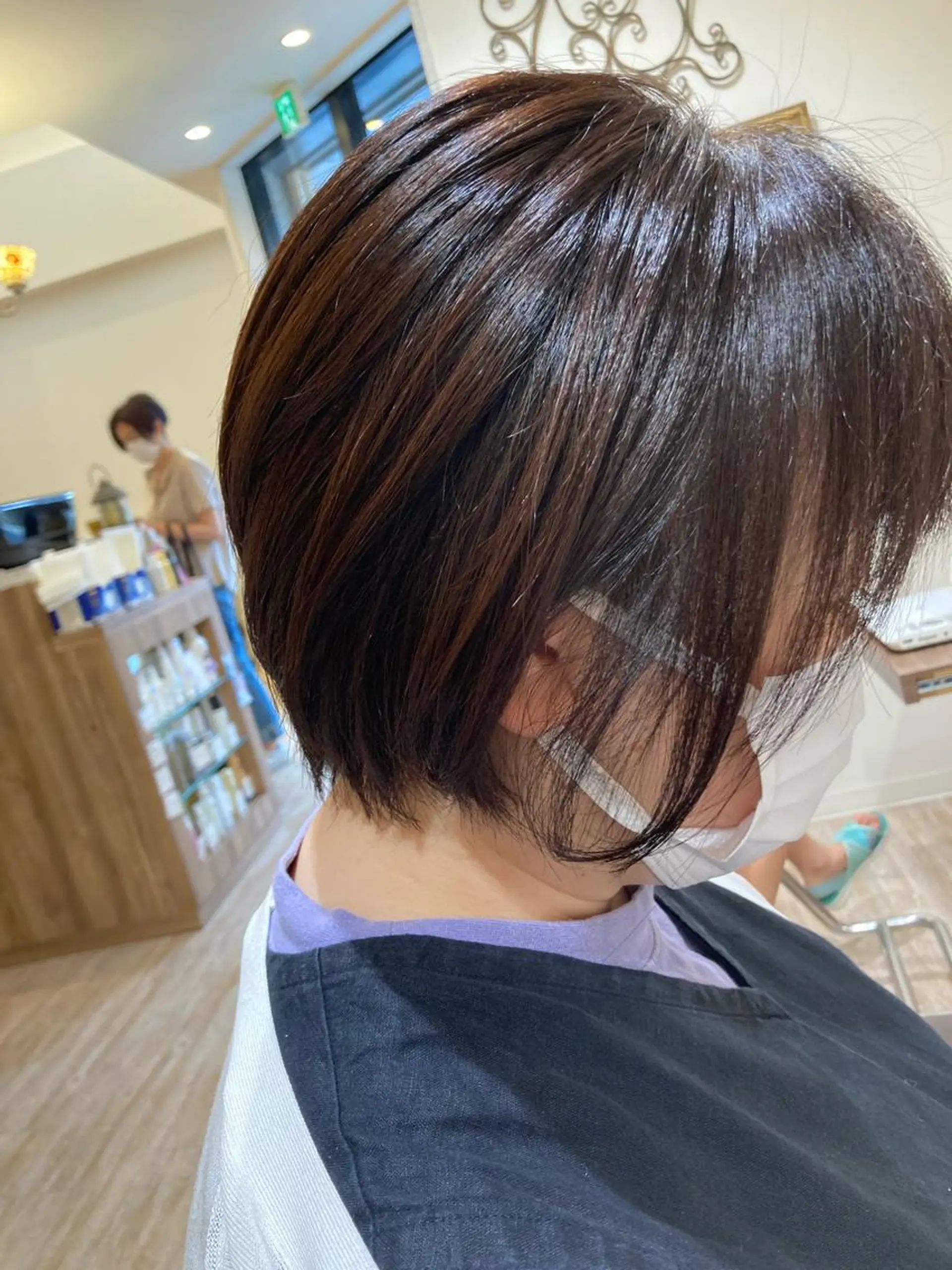 ショート 佐藤 睦月のヘアスタイル
