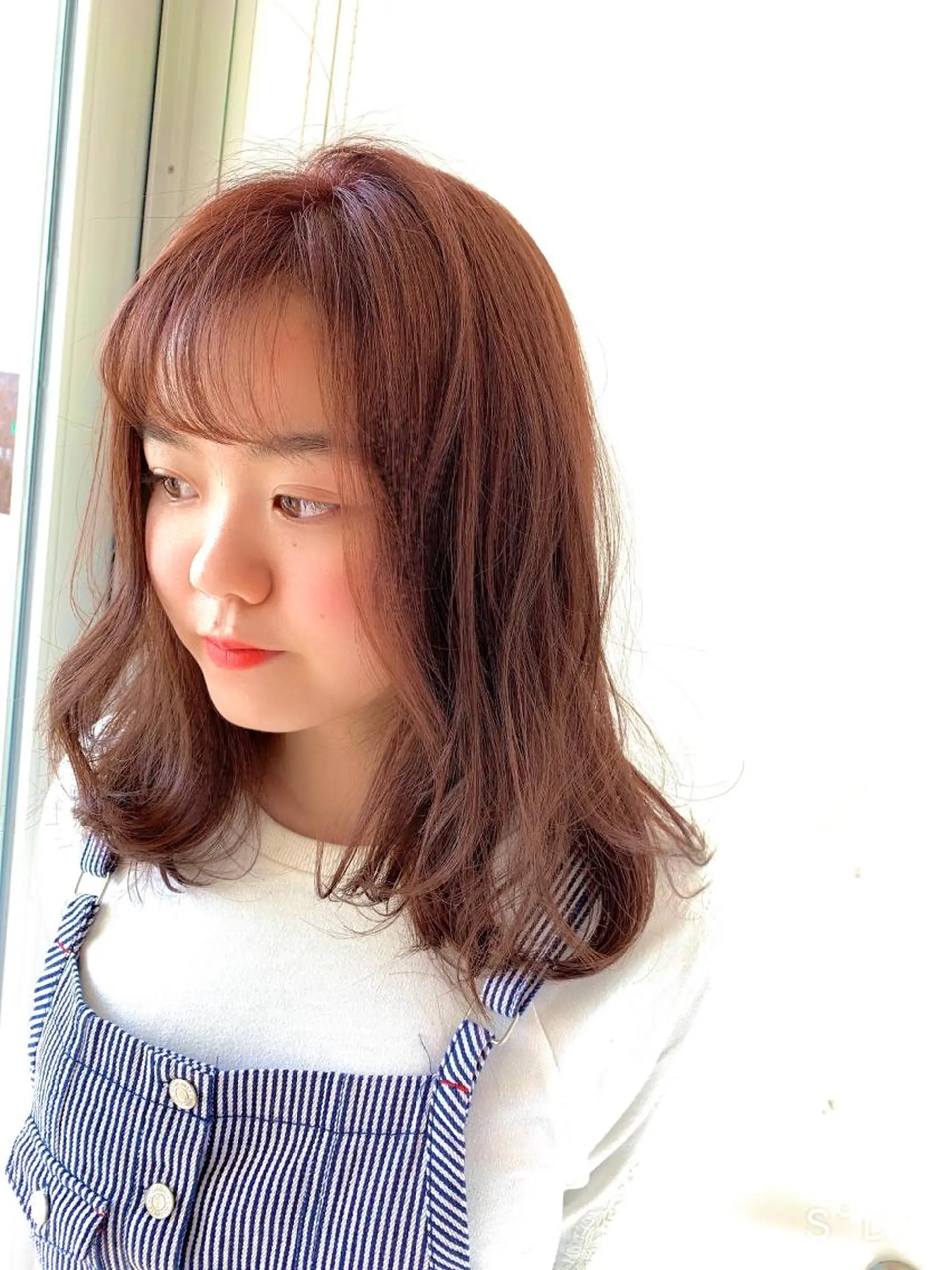 ミディアム 寺尾 迅平のヘアスタイル