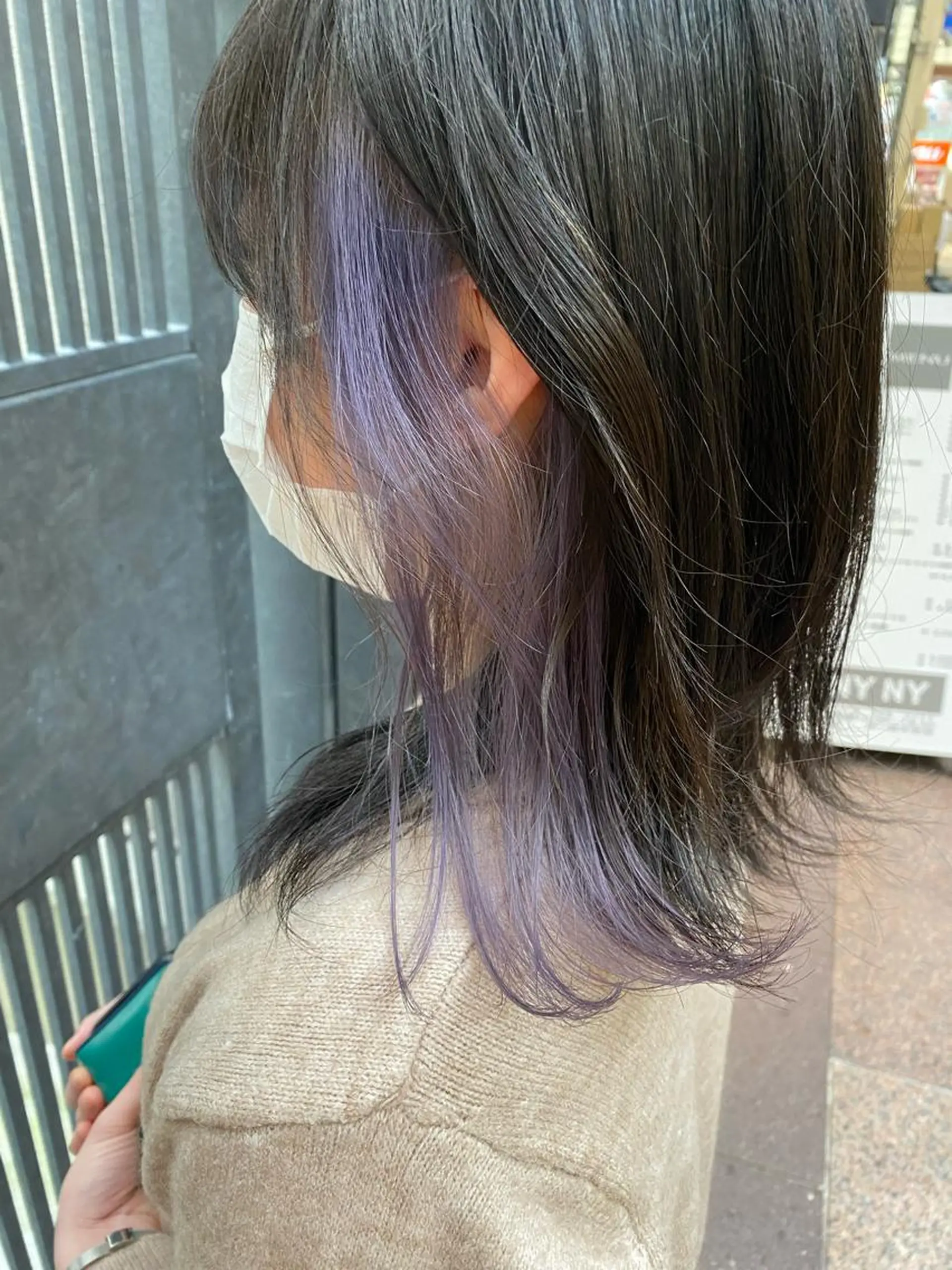 ミディアム 艶髪 森田/嵩士のヘアスタイル