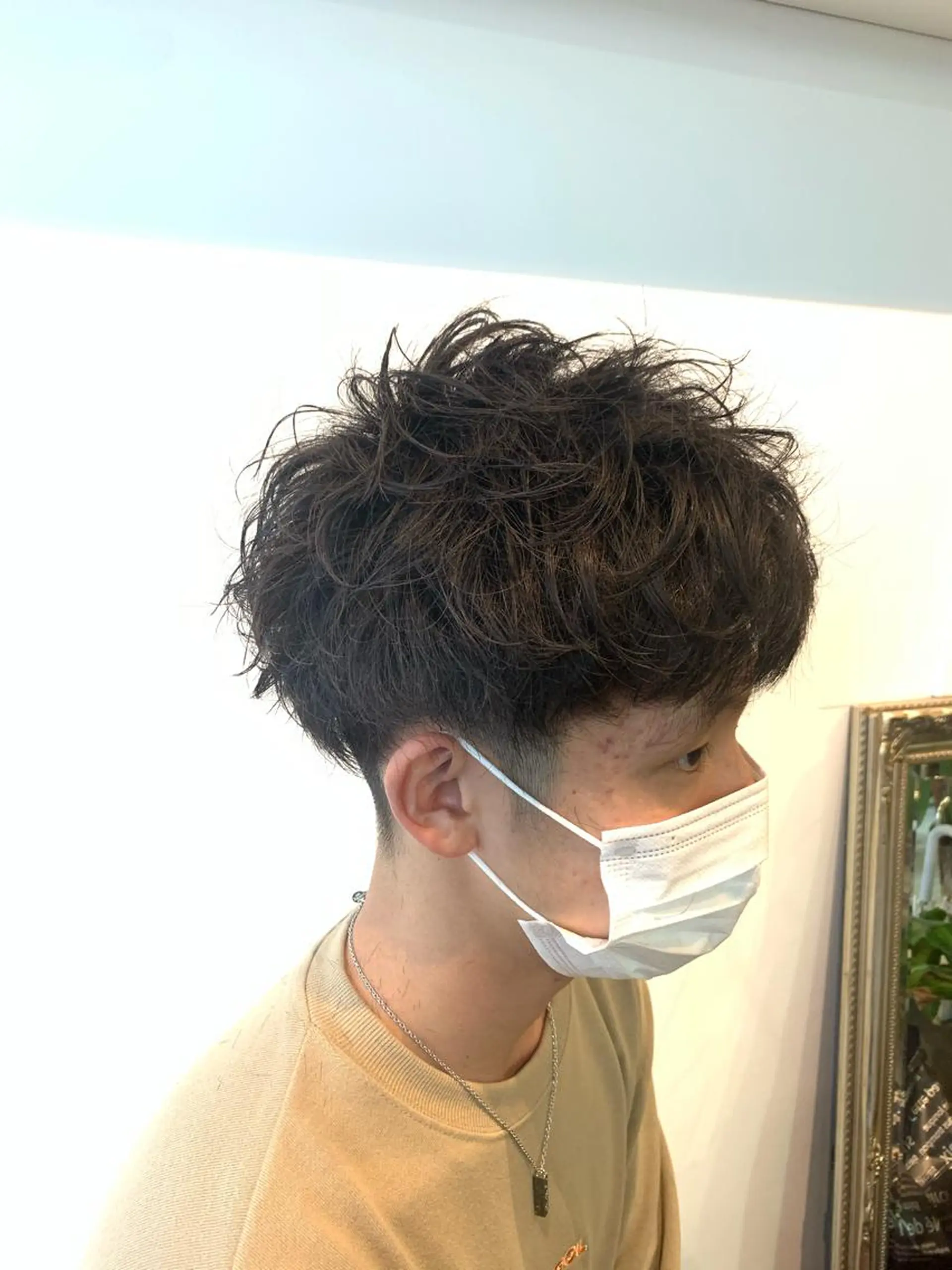 ショート カット パーマ トリートメント ヘッドスパ ヘアセット 大宮/山口 竣也のヘアスタイル