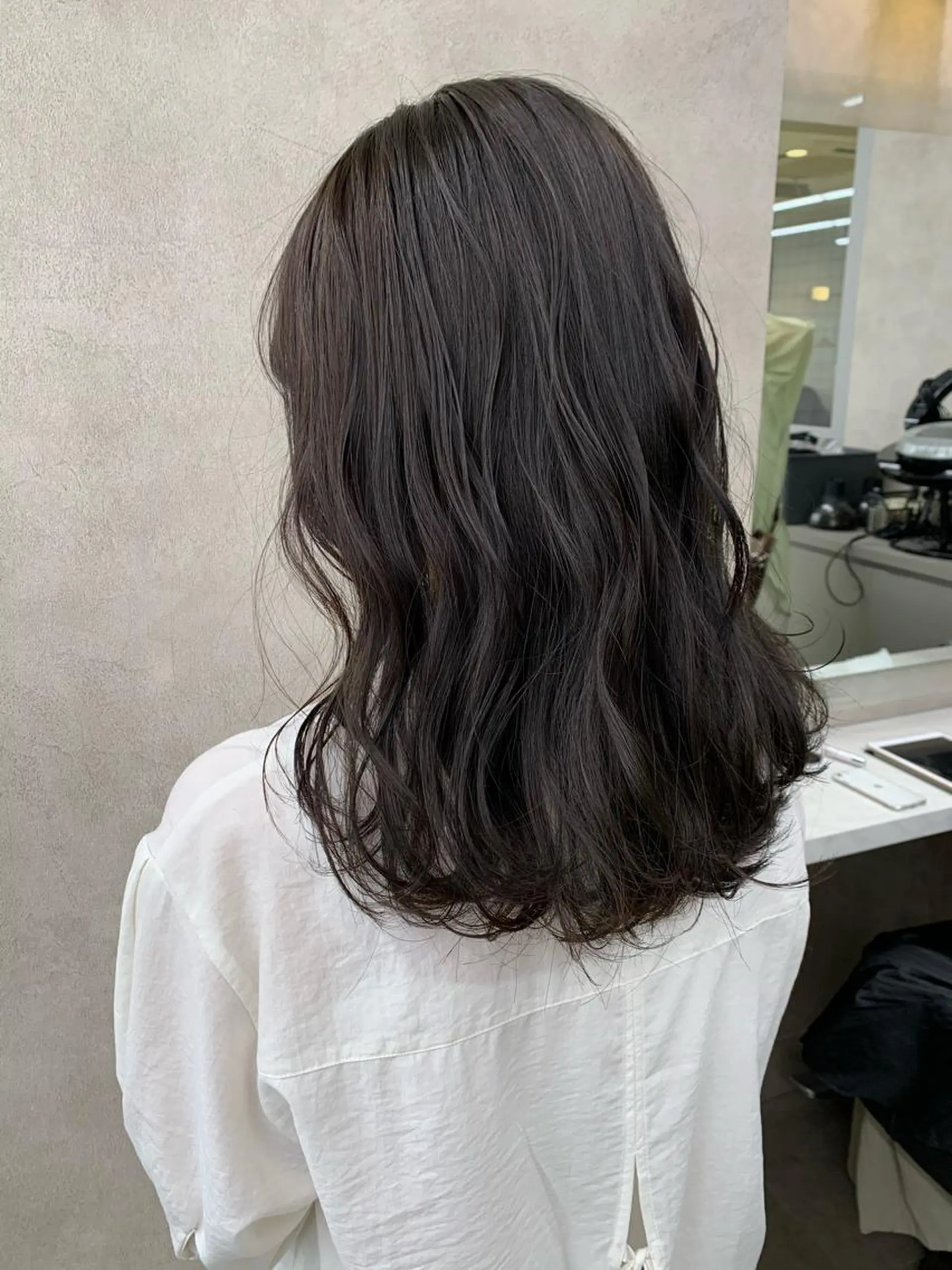 セミロング 【美容室が苦手な方 専問美容室】MIHOのヘアスタイル