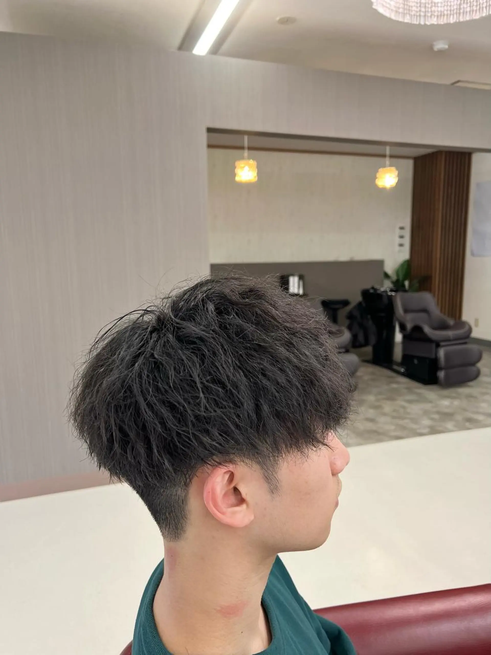 ショート パーマ メンズ KEN 🌟のヘアスタイル