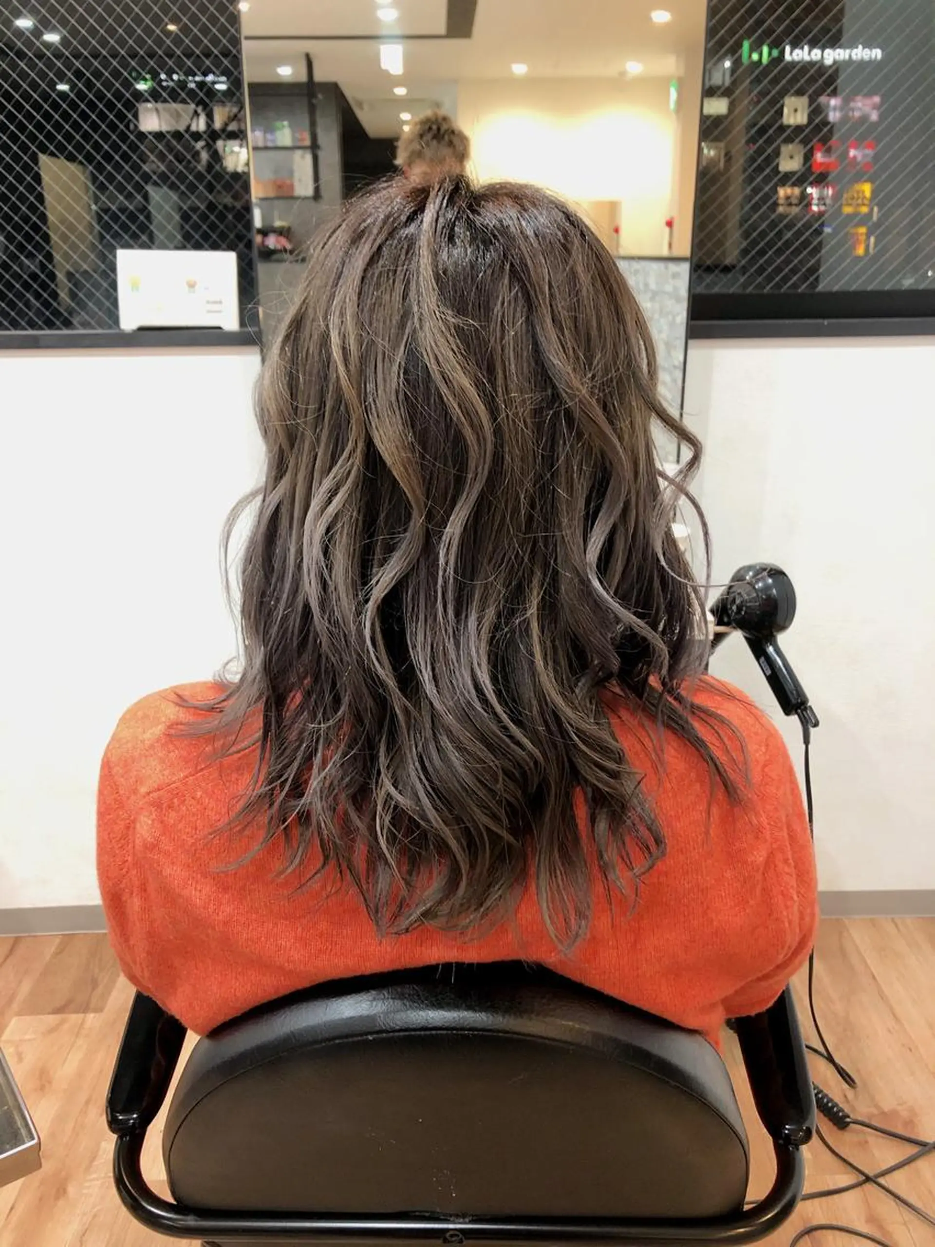 カラー 太白区/白髪ぼかし ハイライト/千葉達人のヘアスタイル