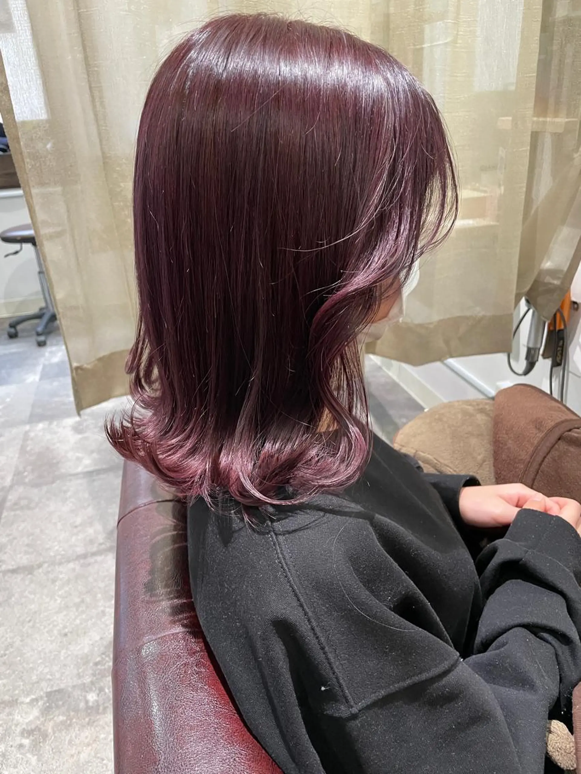 カラー ayaka 髪質改善レイヤーのヘアスタイル