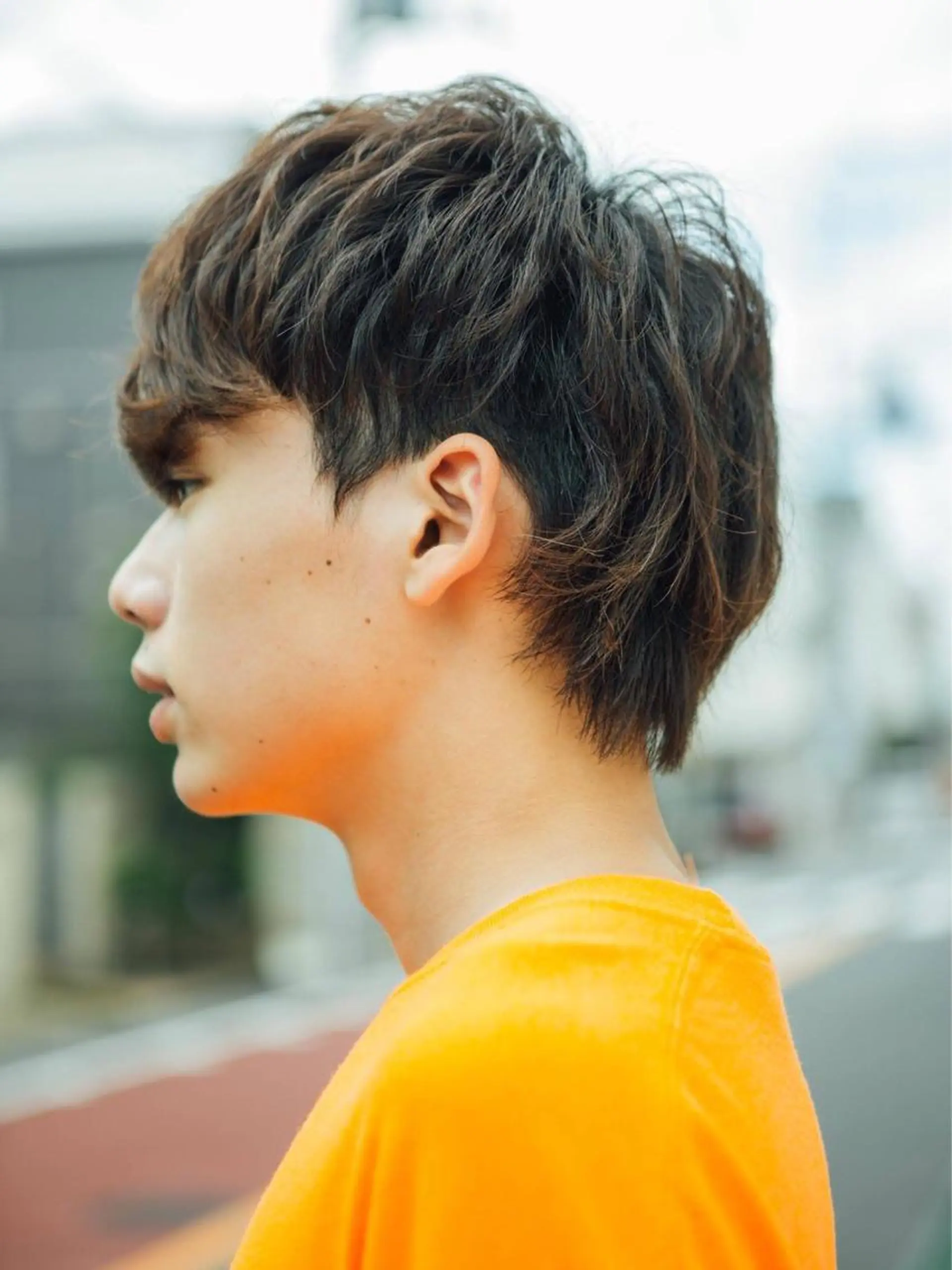 ショート ウルフカット 佐藤 香織のヘアスタイル