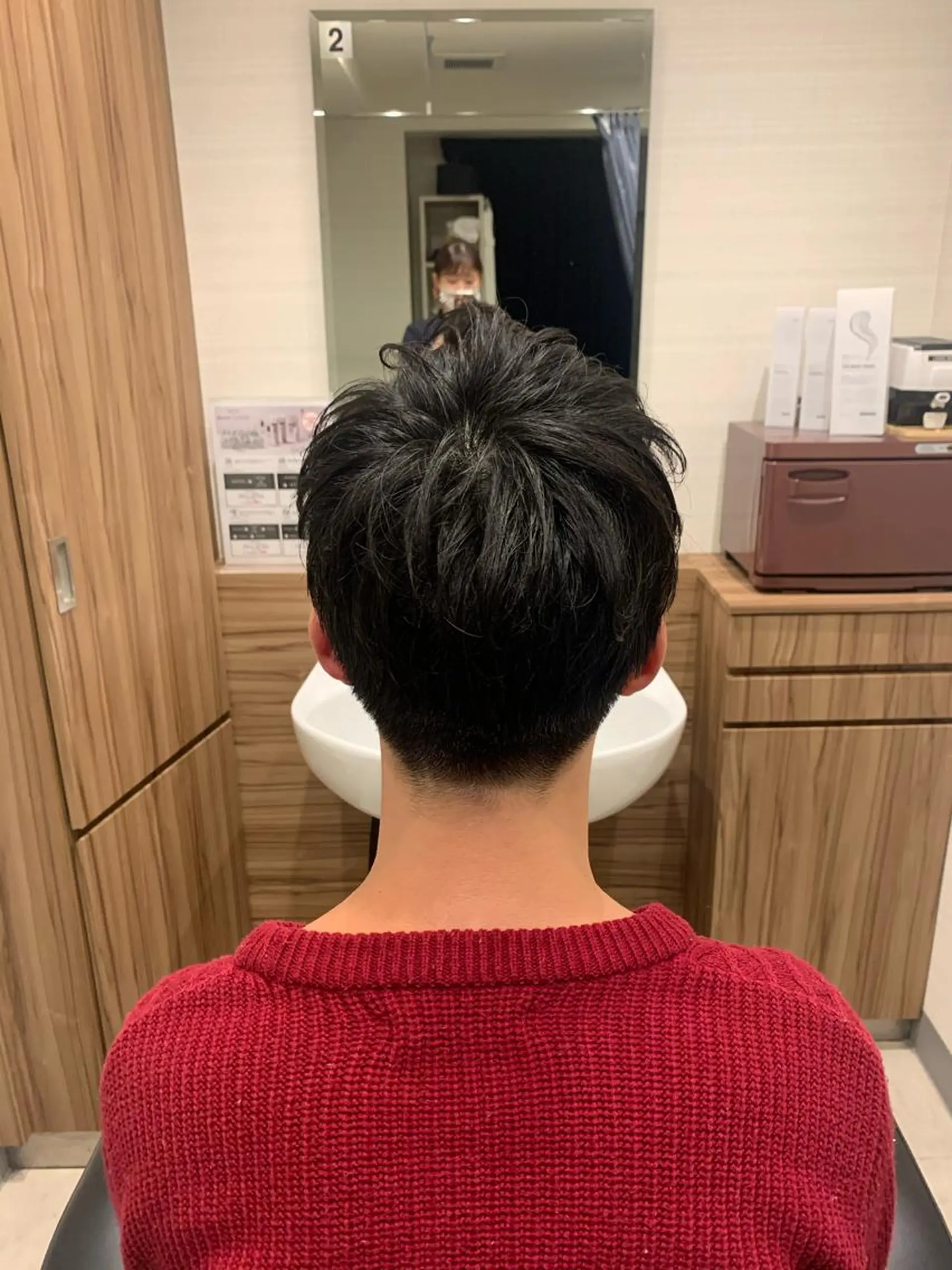 ショート パーマ メンズ マッシュ 刈り上げ clan鷺沼🌿 かやしたのヘアスタイル