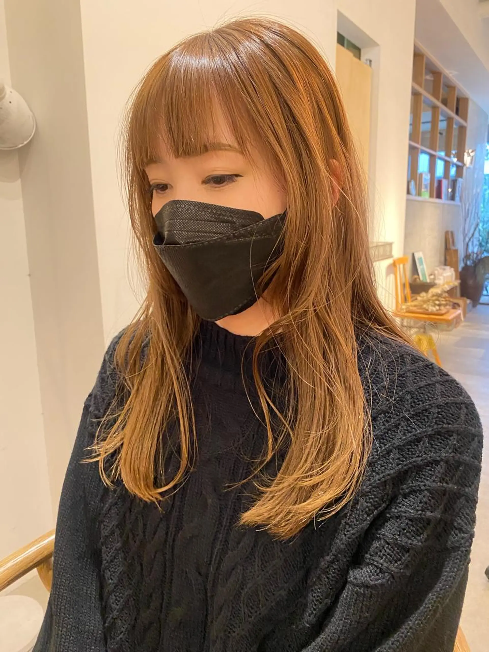 ロング 高円寺/loca/ 田中南帆のヘアスタイル