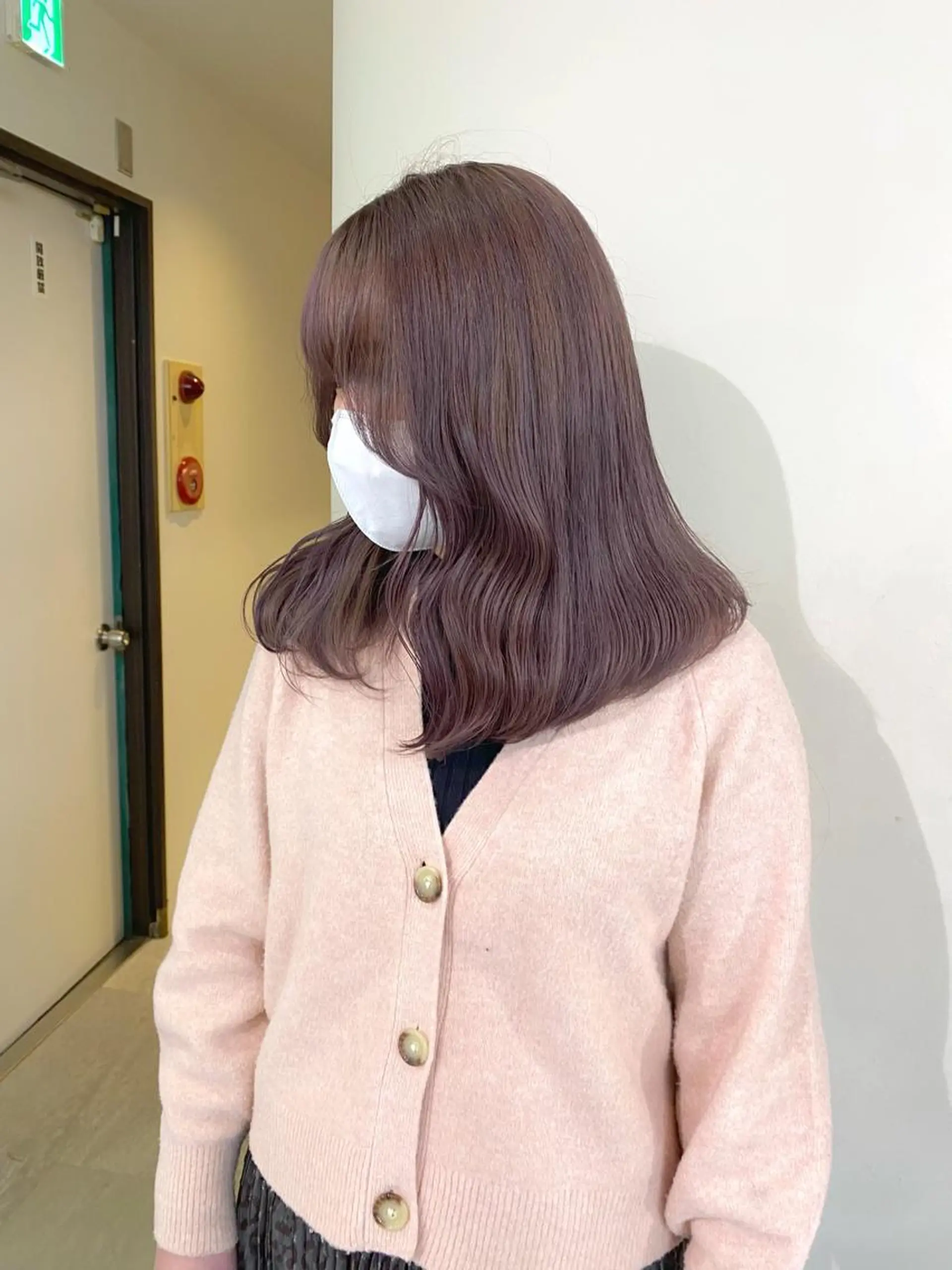 カラー ベージュカラー ラベンダーカラー ラベンダーピンク ピンクカラー ヘアカラー mizuki/ピンク ベージュ.レイヤーのヘアスタイル