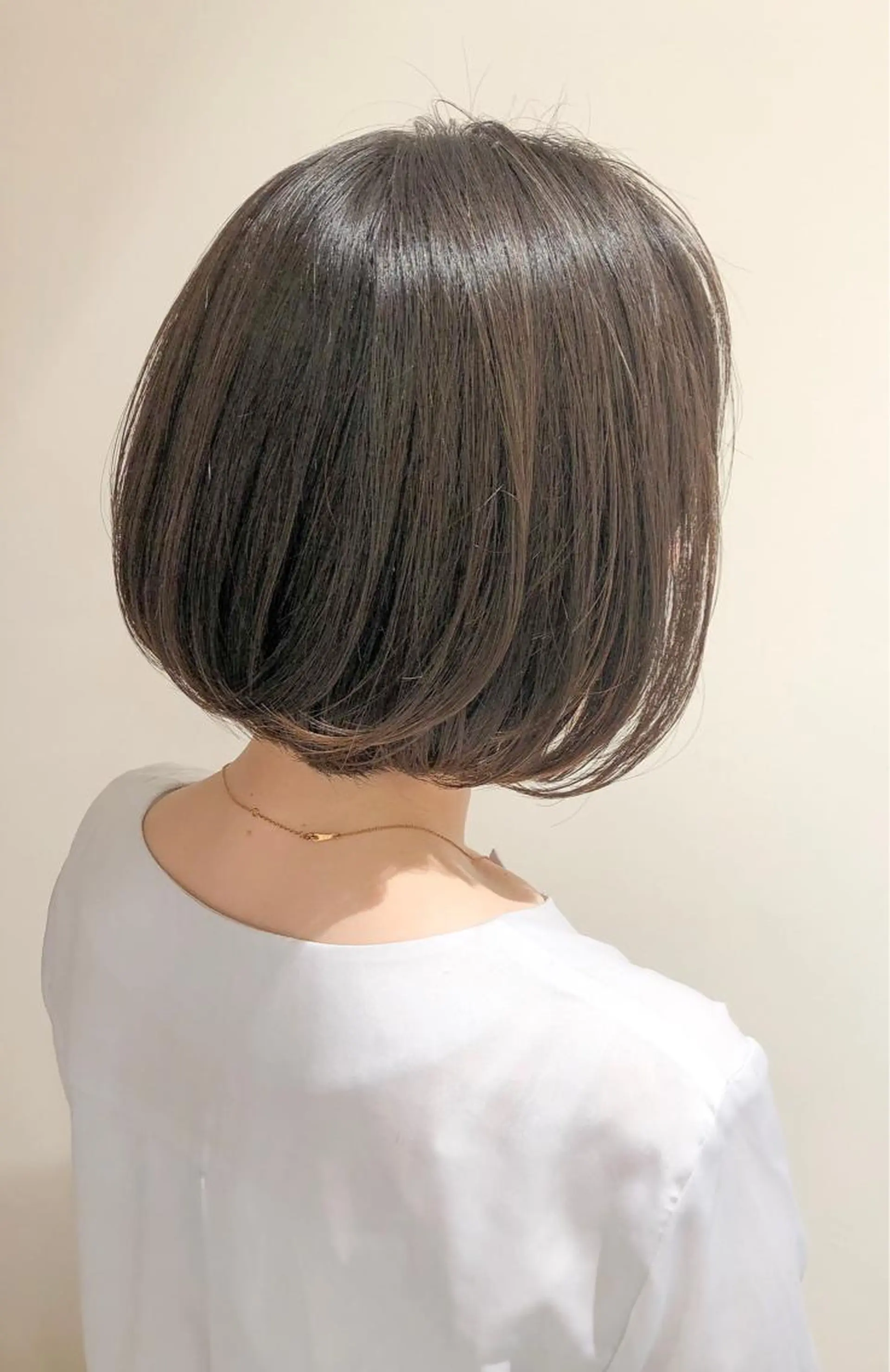 カラー レイヤー/韓国/ボブ 縮毛矯正/畠中ケントのヘアスタイル