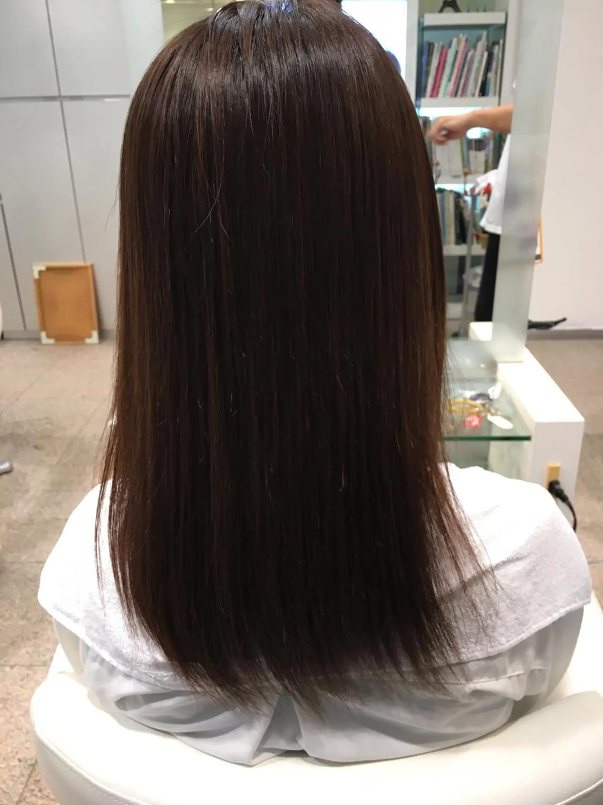 ミディアム 似合わせカット 迫留由弥のヘアスタイル