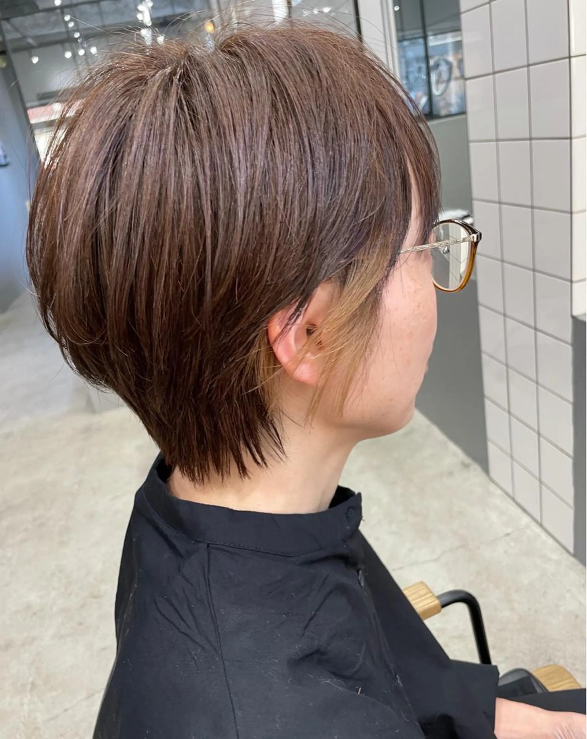 ショート カラー メンズ専門サロン wokeのヘアスタイル