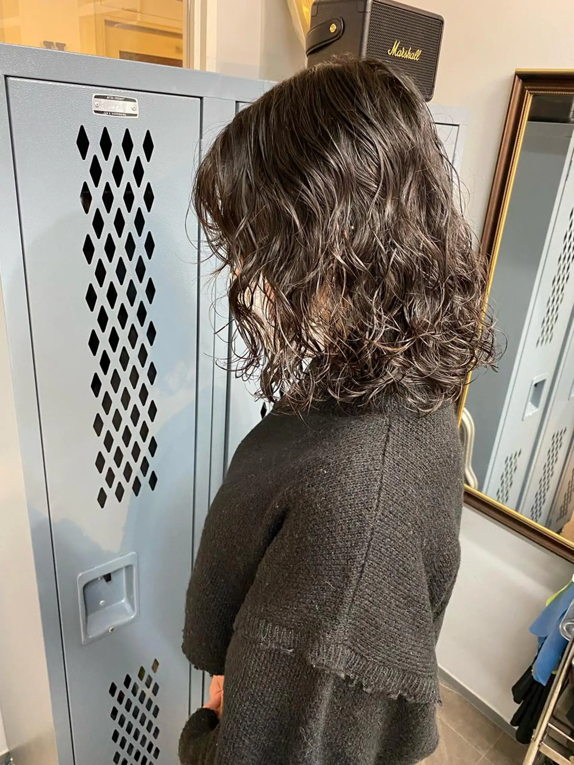 ミディアム パーマ 低ダメージパーマ ケアパーマ/武田明大のヘアスタイル