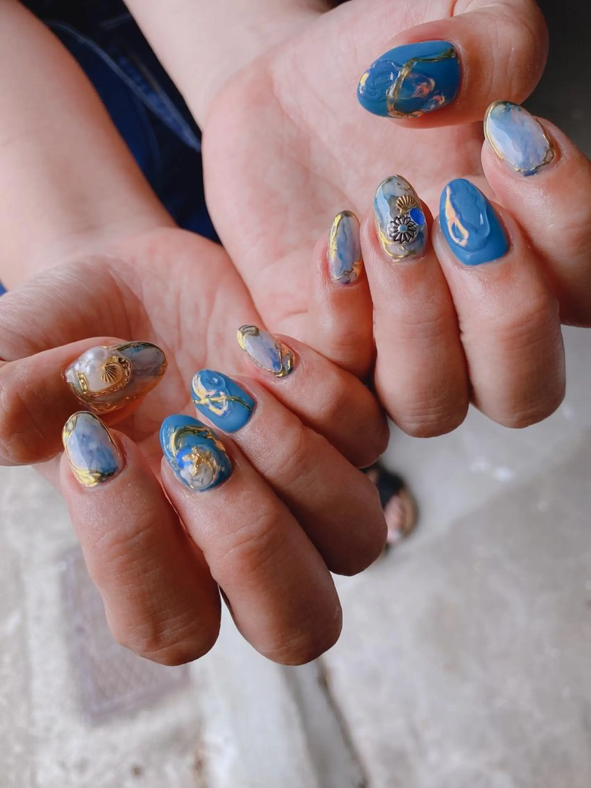 ネイル ハンドネイル nailsalon ∞ ﾐｶﾅﾙ ∞のネイルデザイン