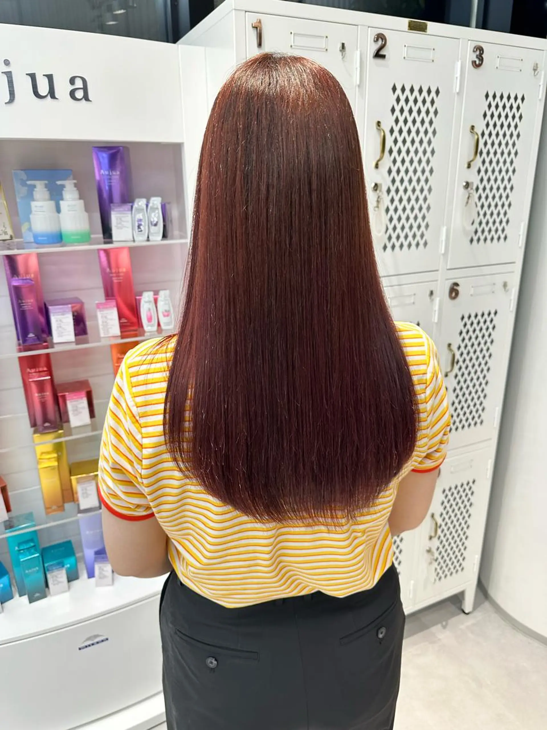 ロング あさひ かなのヘアスタイル