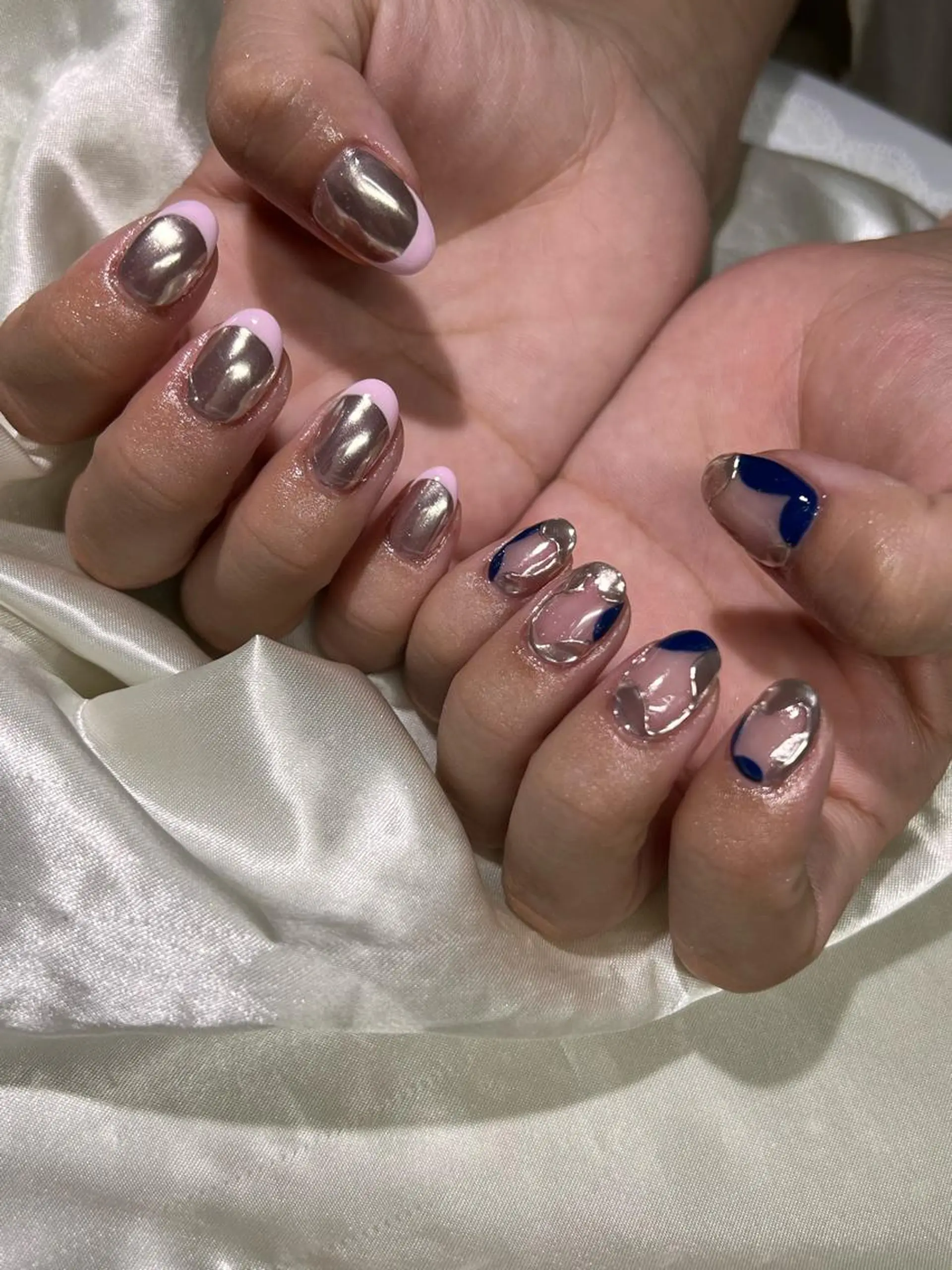 ネイル 持ち込み ニュアンスネイル Charme. NOBUKOのネイルデザイン