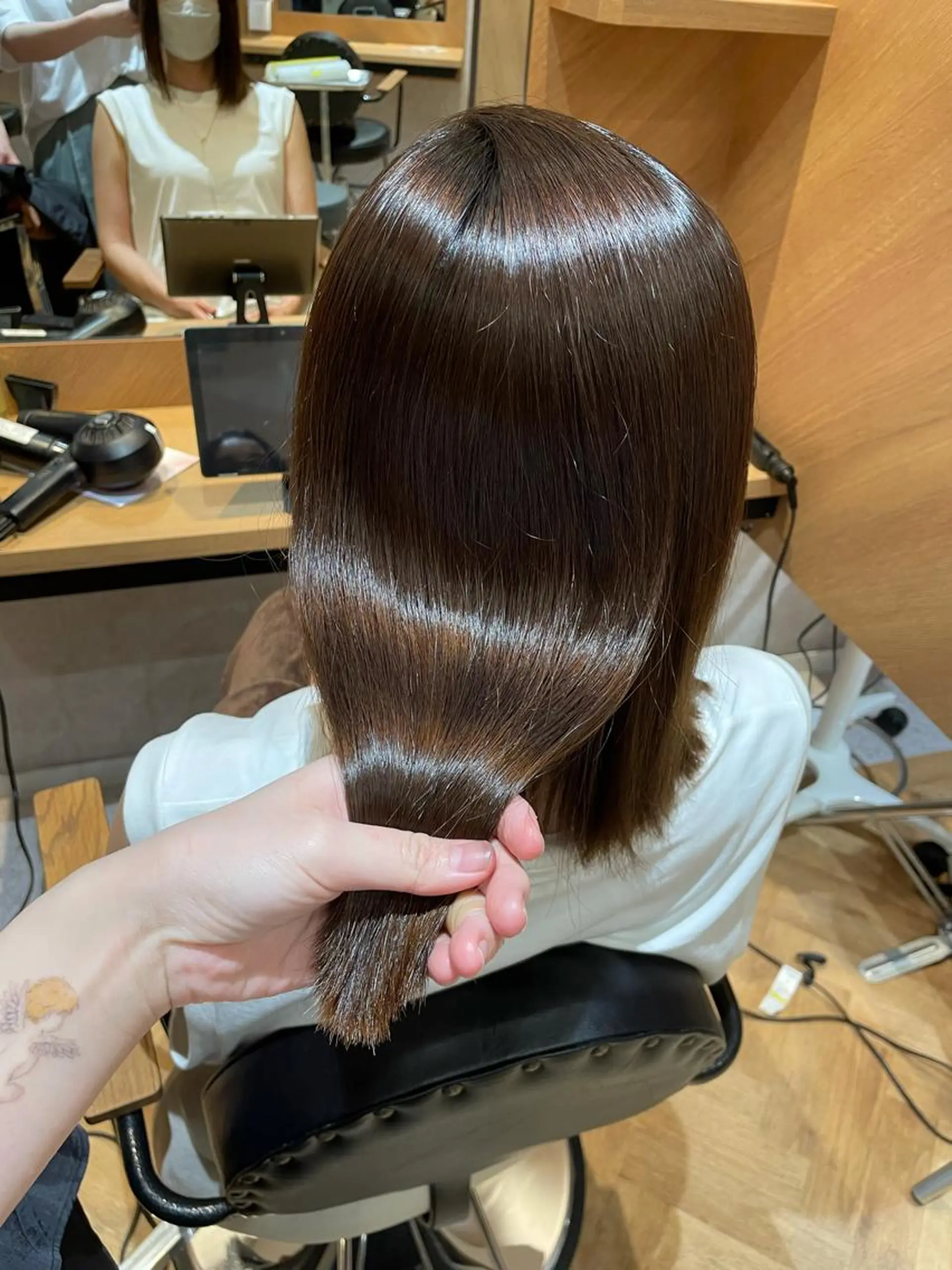 ミディアム porto みなみのヘアスタイル