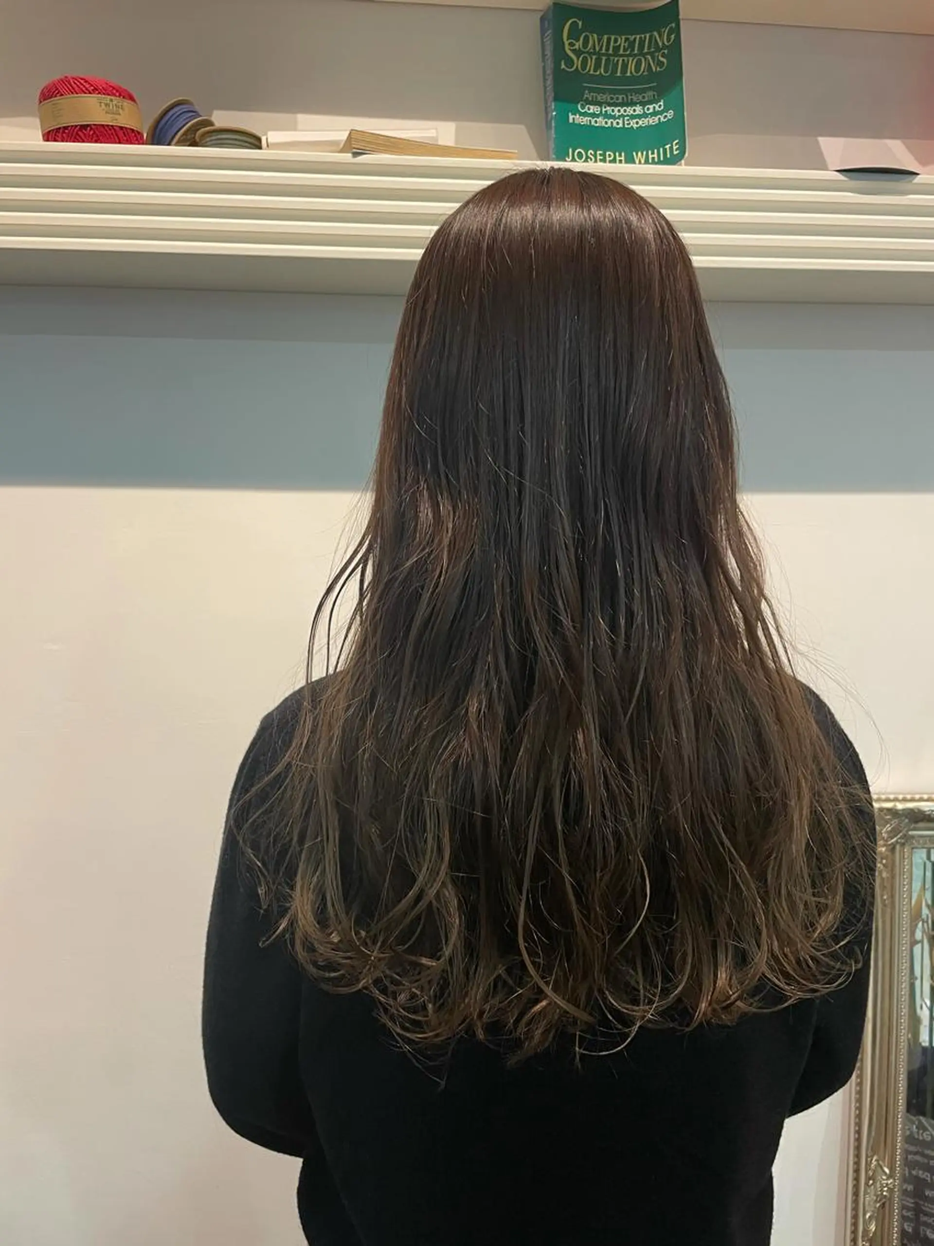 セミロング カラー グレージュ 💐パーソナルカラー /市橋加菜💐のヘアスタイル