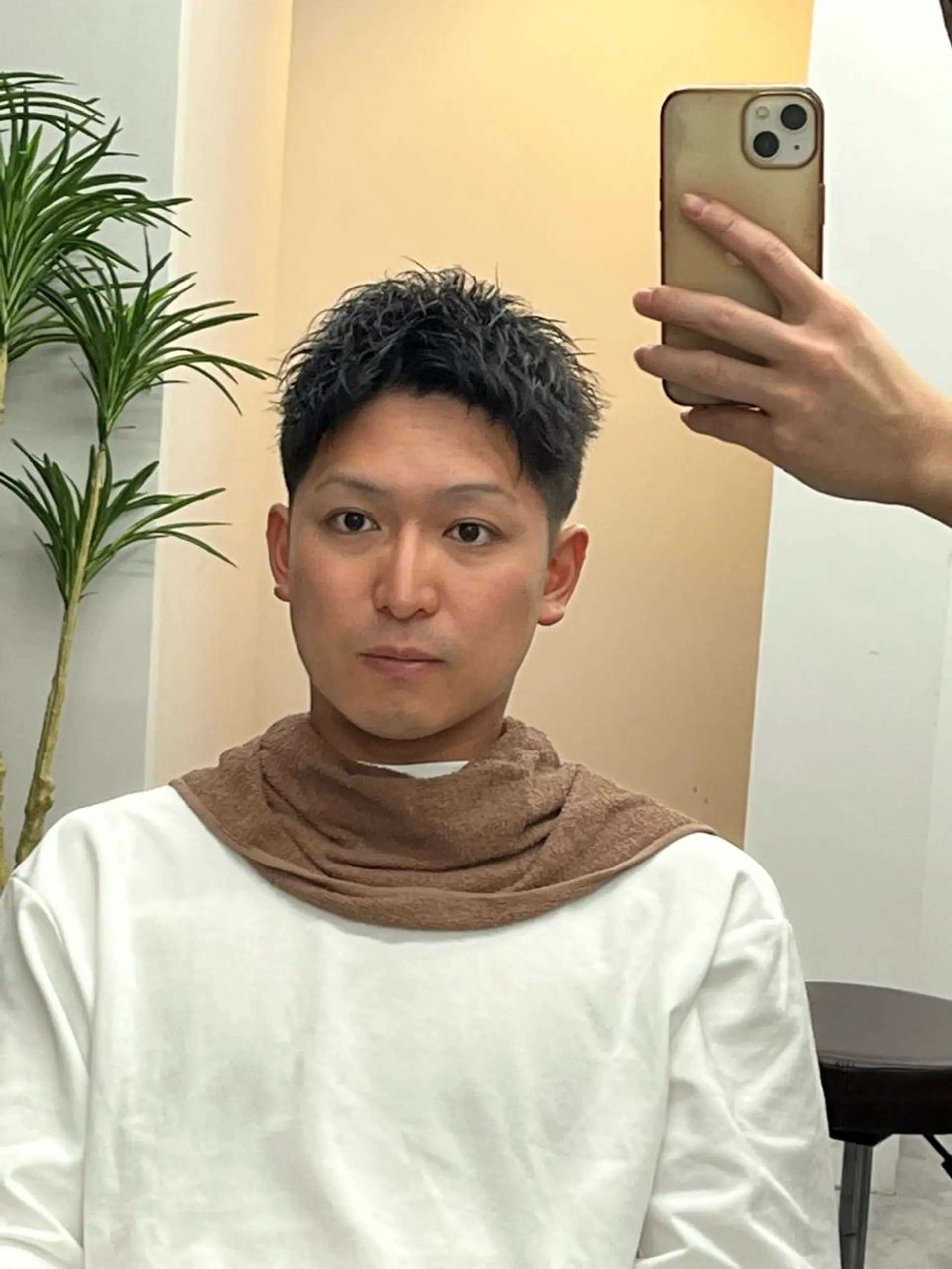 ショート メンズ 釜谷 健二郎のヘアスタイル