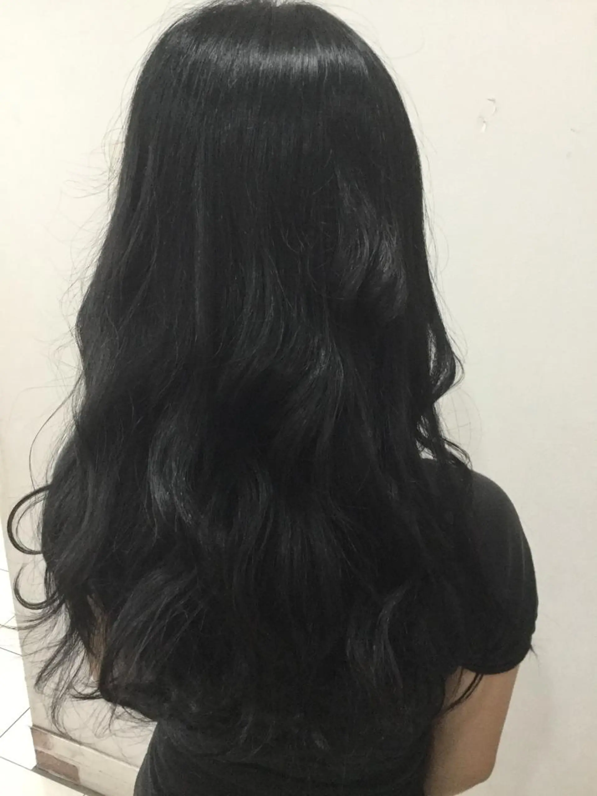 ロング カラー ヘアアレンジ 脱白髪染め美容師 竹内涼乃のヘアスタイル