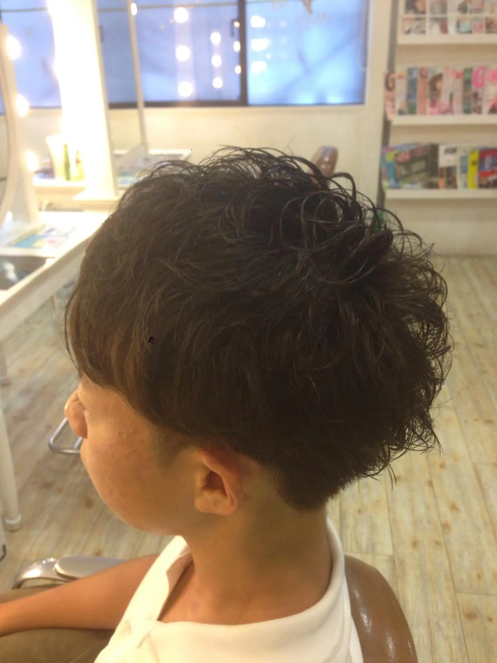 パーマ メンズ 小倉 聖也のヘアスタイル