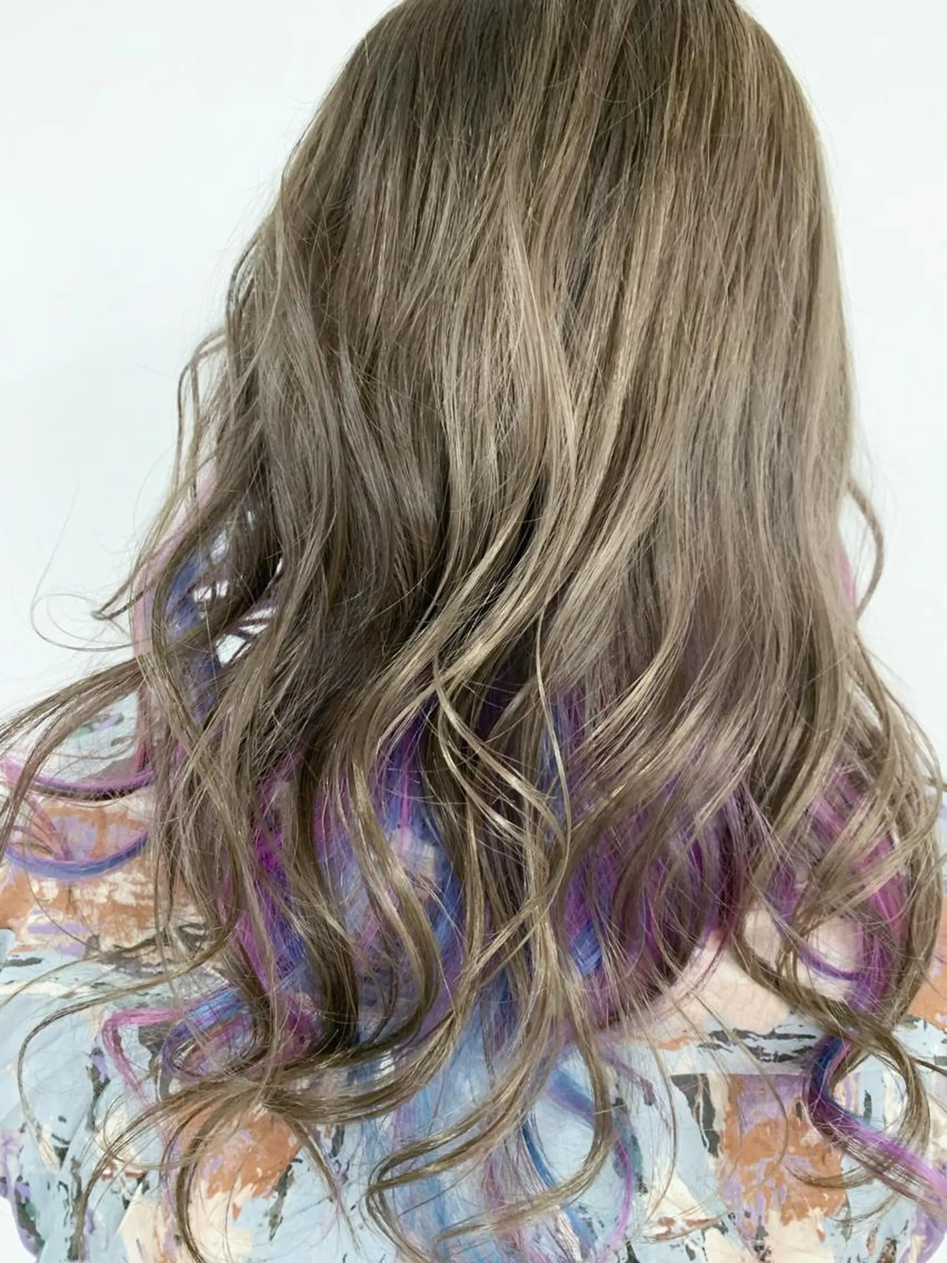 セミロング ヘアカラー トリートメント 🥇近藤 恭輔🥇 Recharme新保のヘアスタイル