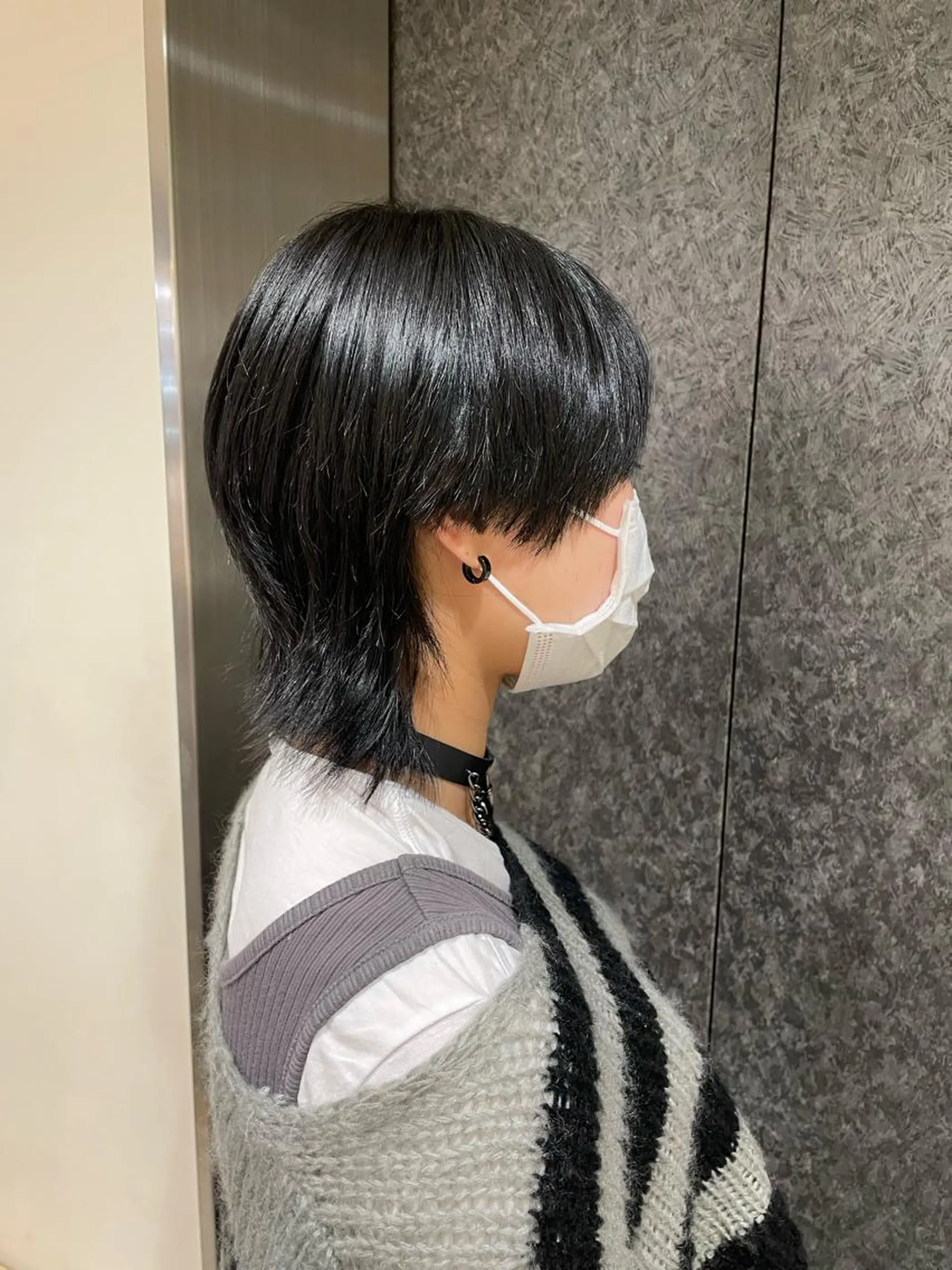 ミディアム ウルフカット カット ヘアカラー ♡透明感/艶カラー/ M a I ♡のヘアスタイル