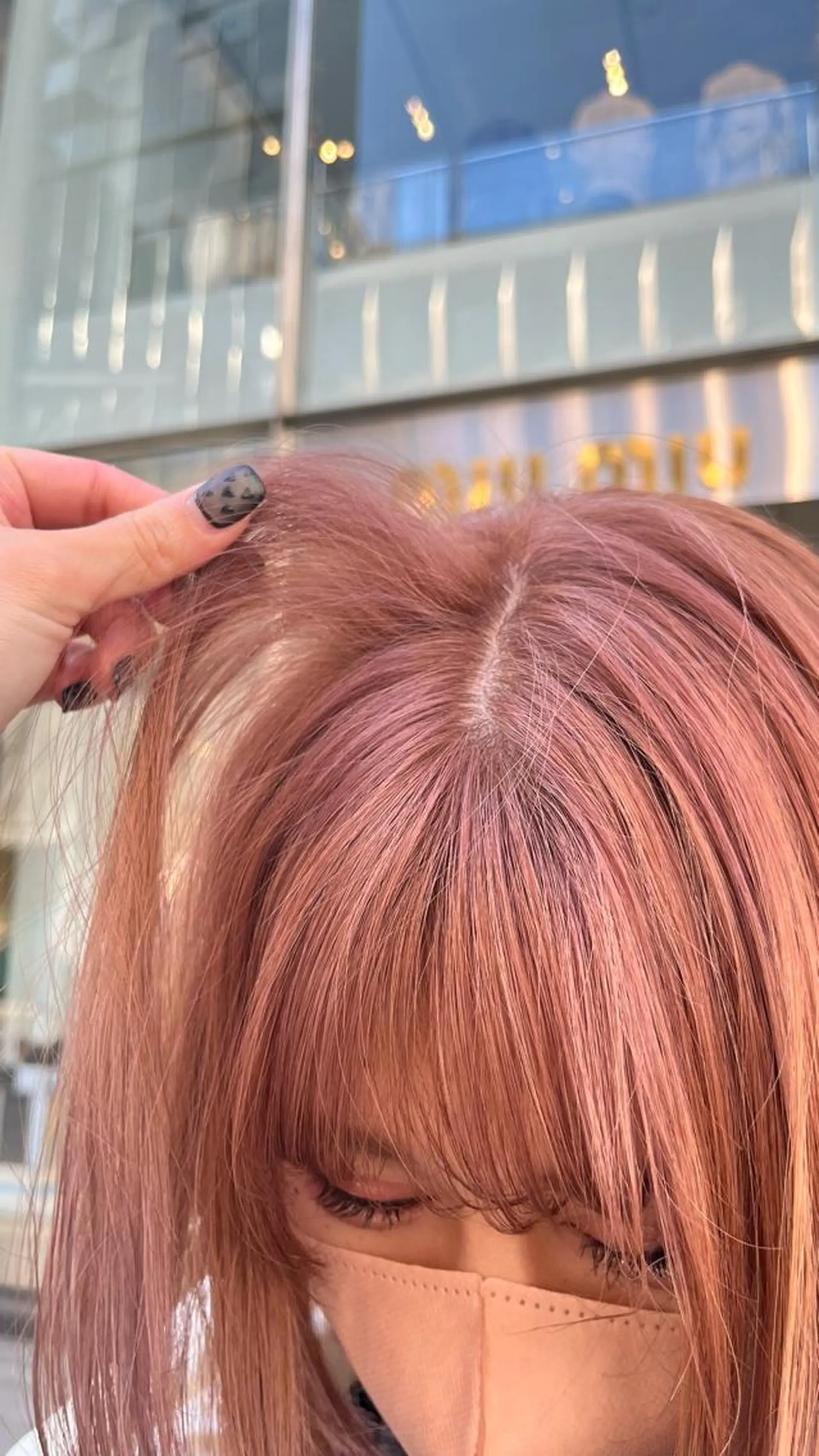 ミディアム ヘアカラー 🤎𝐌𝐚𝐨⌇ お悩み解決美容師🤎のヘアスタイル