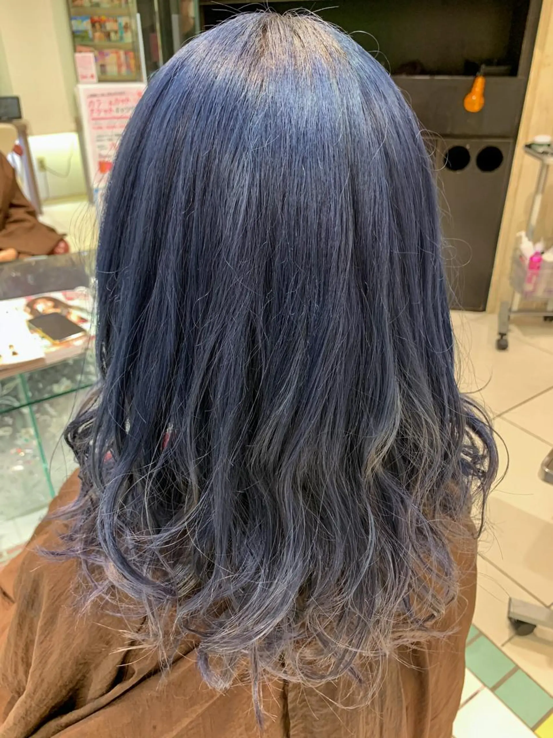 ミディアム カラー ヘアアレンジ 【艶カラー】石山拓人 /ブリーチのヘアスタイル