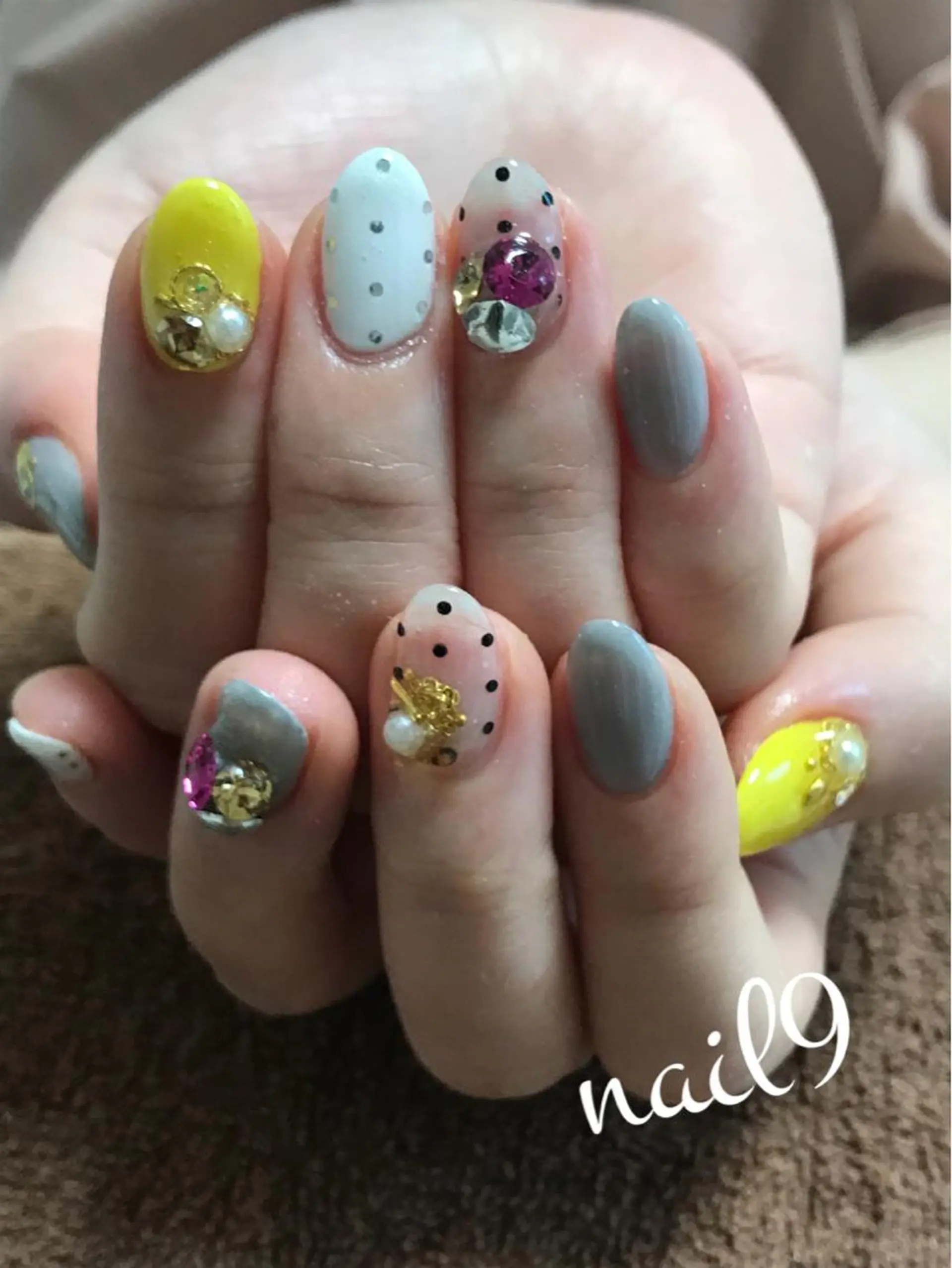ネイル 夏ネイル ネイルサロン nail9のネイルデザイン