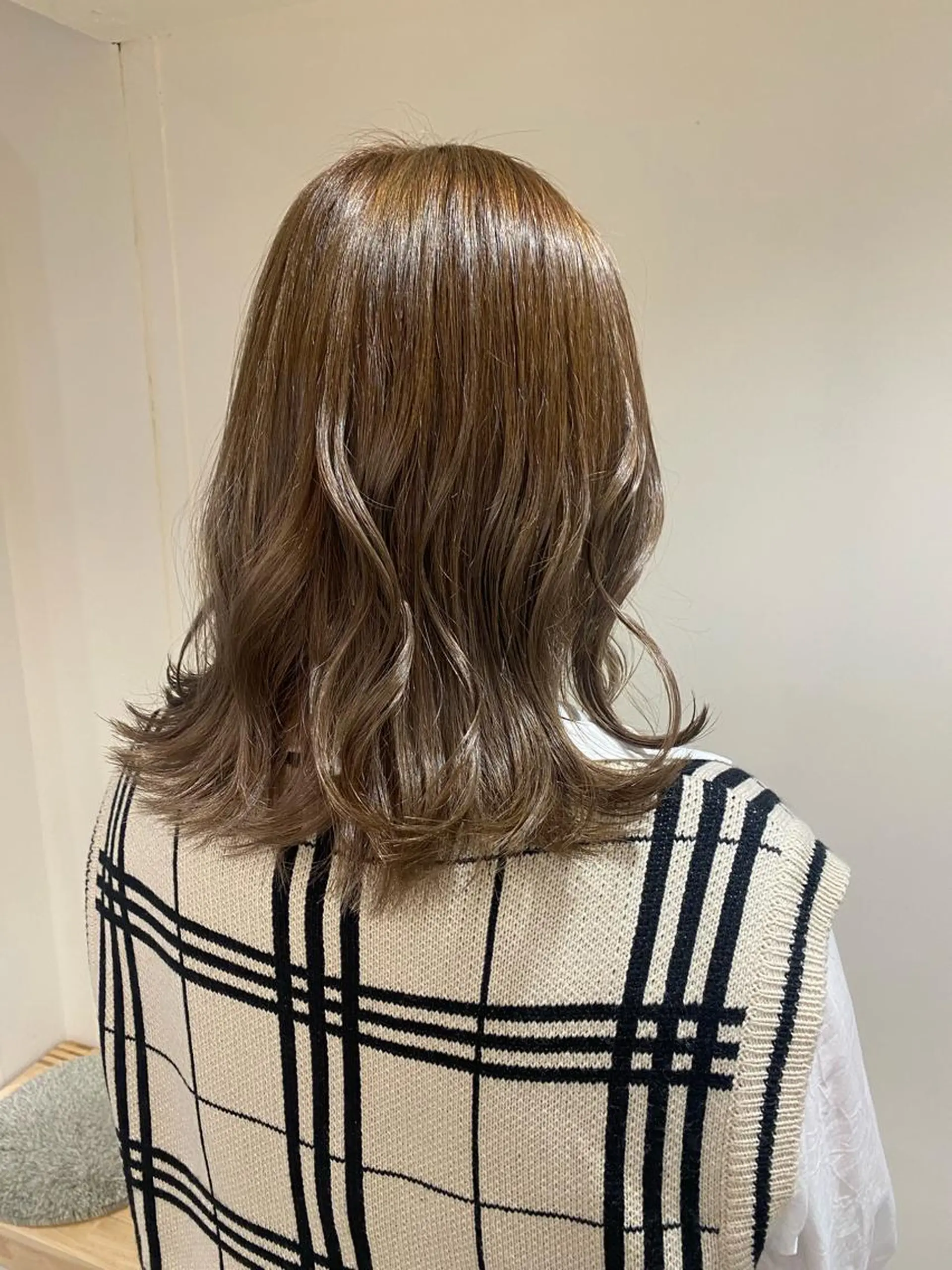 ミディアム カラー ヘアアレンジ ヘアカラー ボブ /ニュアンス/ satomi🧸💖のヘアスタイル