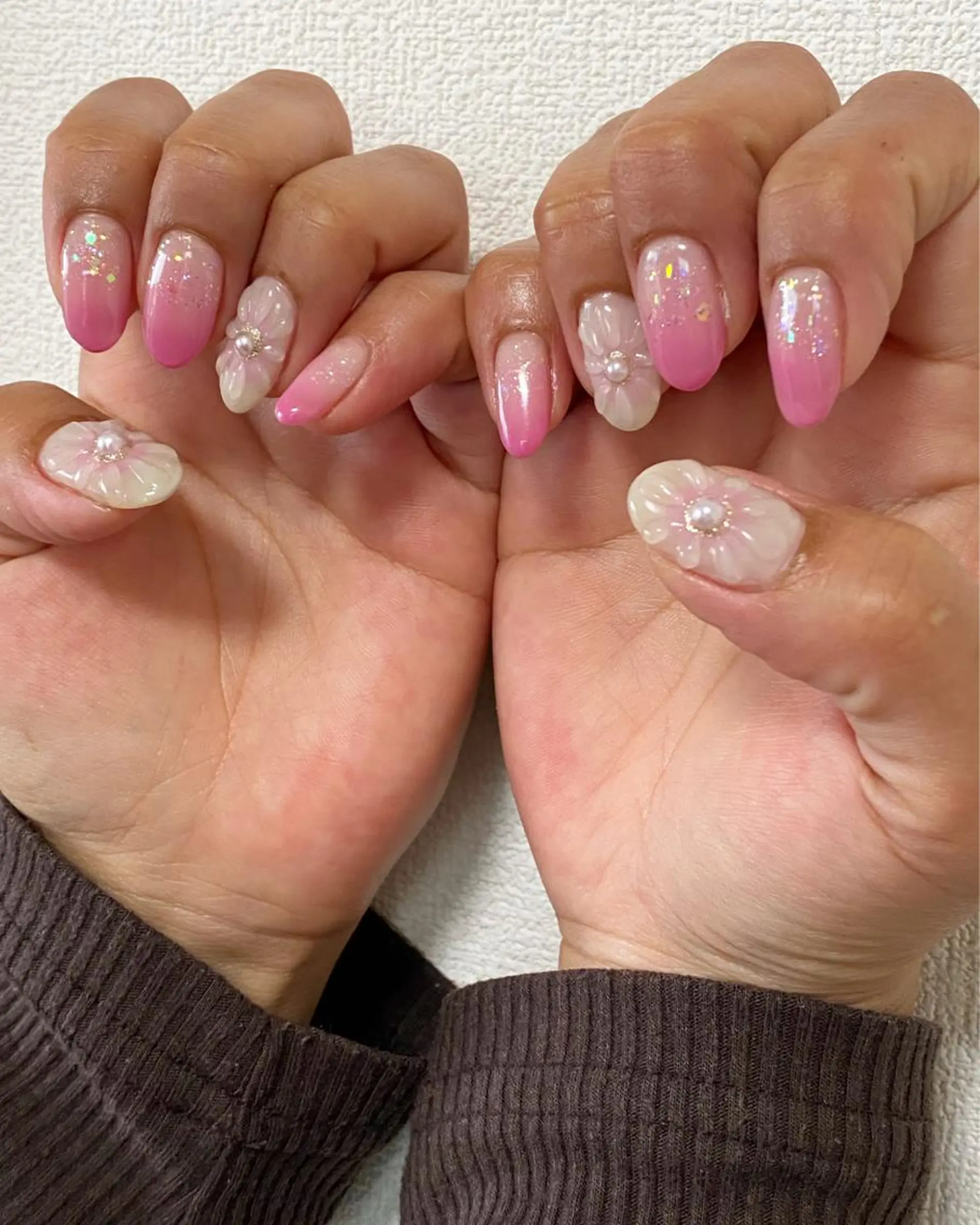 ネイル ぷっくりネイル ハンドネイル 自宅サロン FeelFreeのマツエク・マツパデザイン