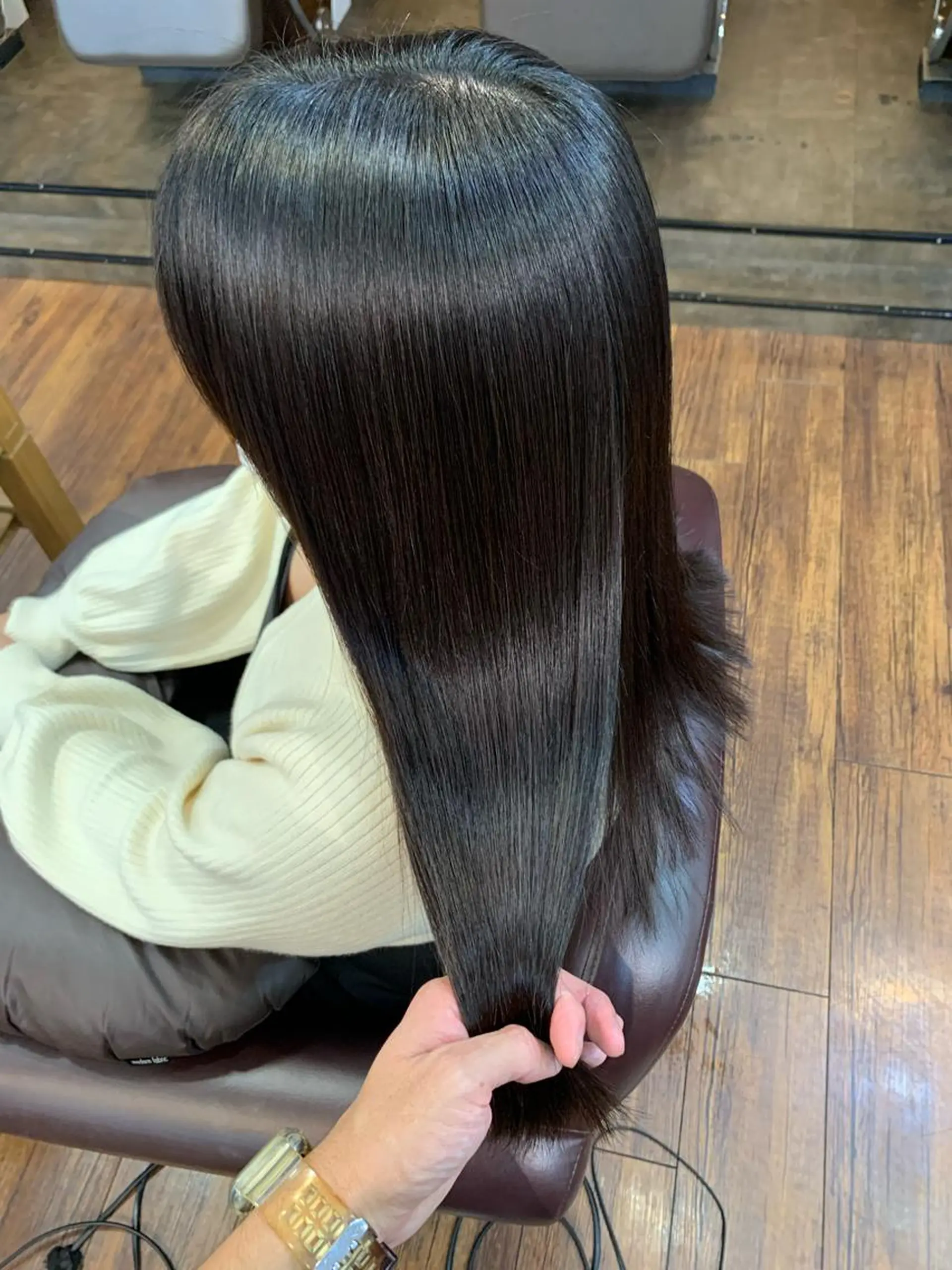 ロング 縮毛矯正/ショート/ レイヤー/畑中正敏のヘアスタイル