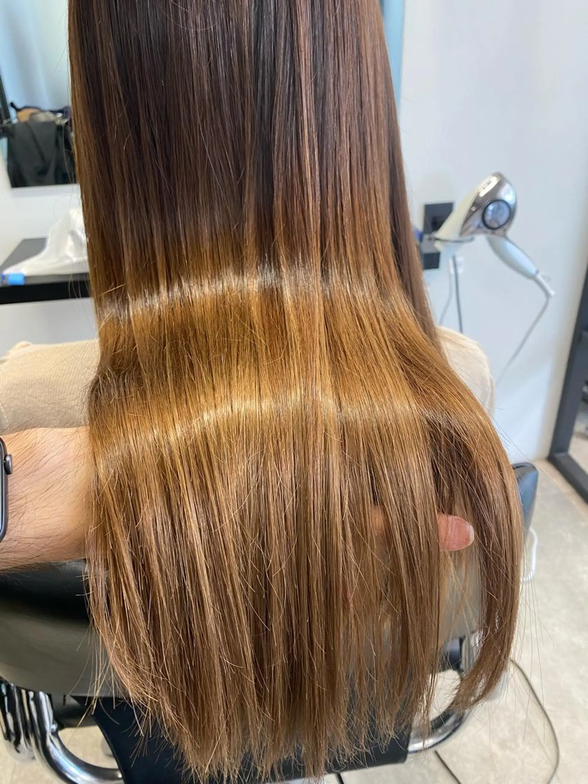 ロング カラー 【艶髪×韓国風】 毛流れ職人 RYOのヘアスタイル