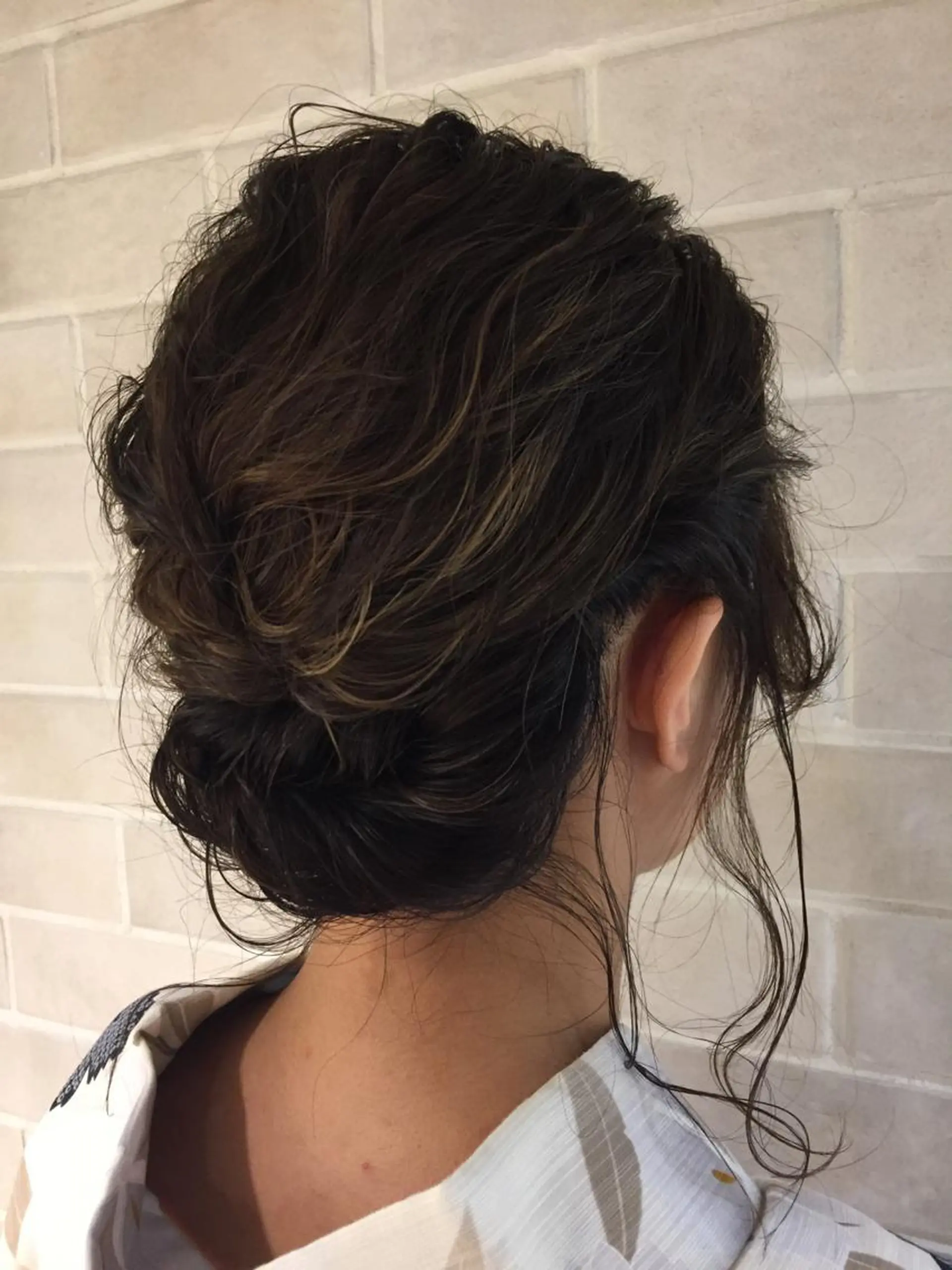 ミディアム 浴衣 湯田実津希🤎 ﾐﾙｸﾃｨ専門のヘアスタイル