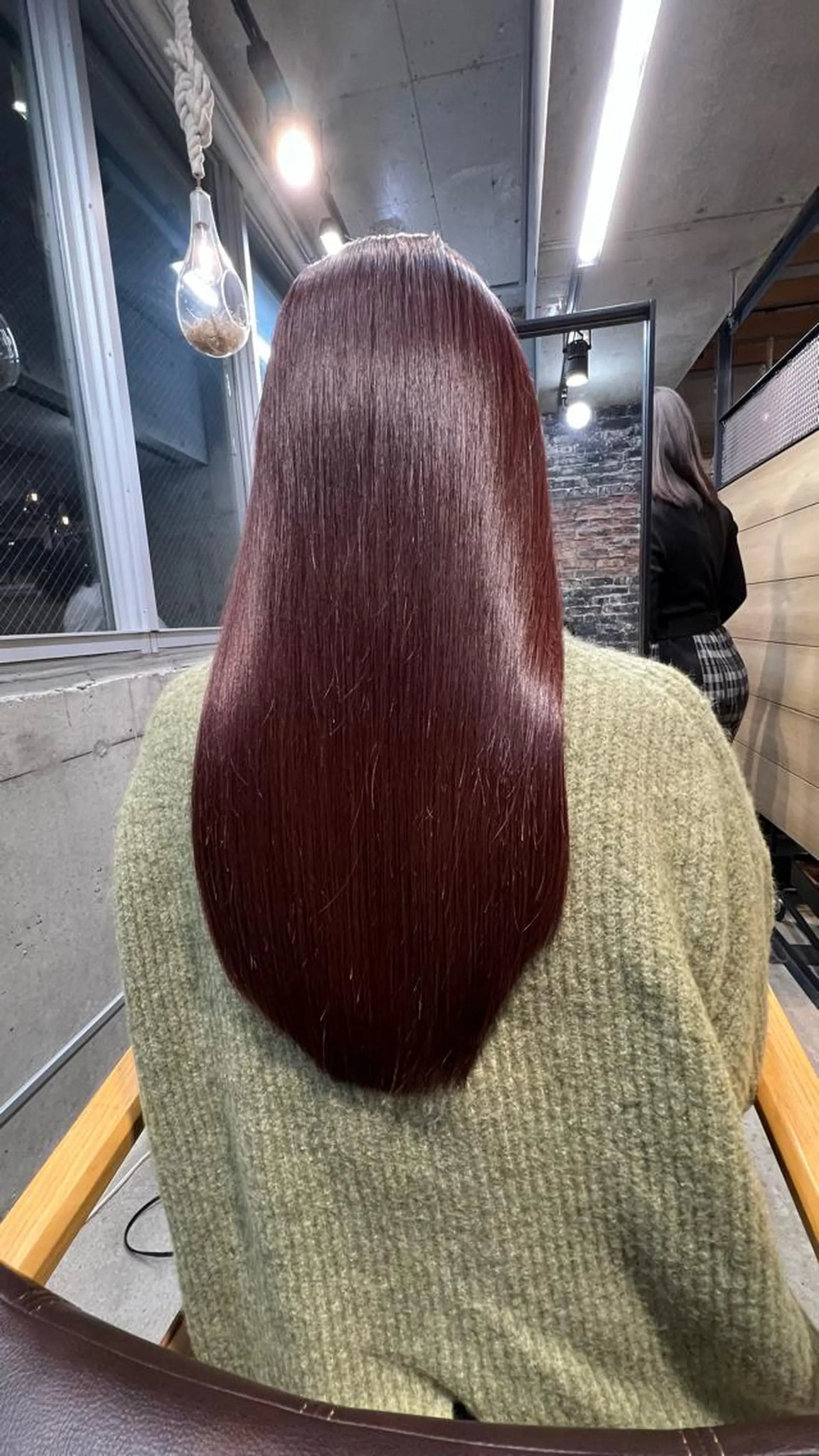 ロング カラー 髪質改善 トリートメント 当日予約OK⭕️ 佐藤太一のヘアスタイル