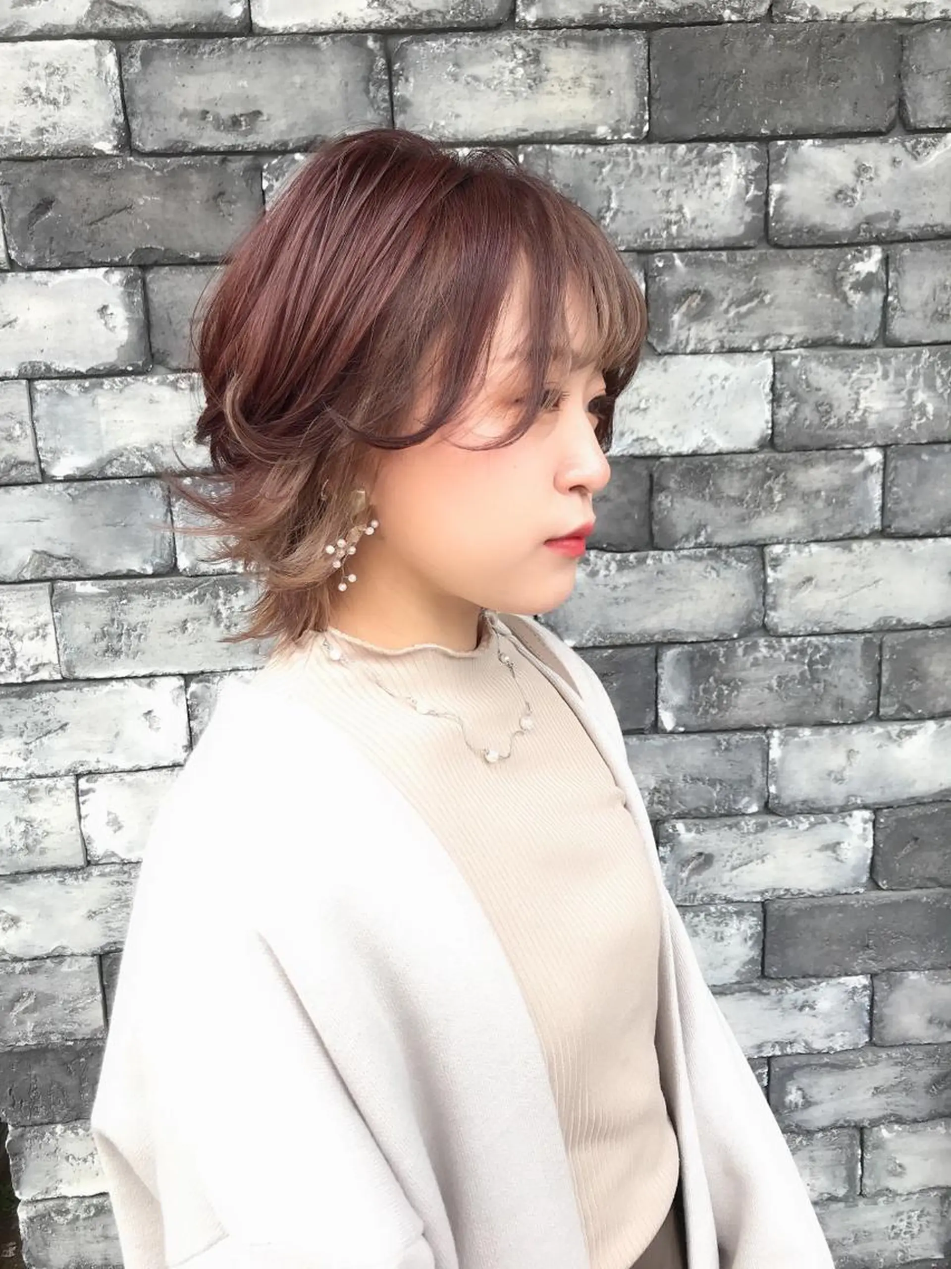 ショート カラー ヘアカラー トリートメント ヘアセット ✂️似合わせの魔術師 石田一樹✂️のヘアスタイル