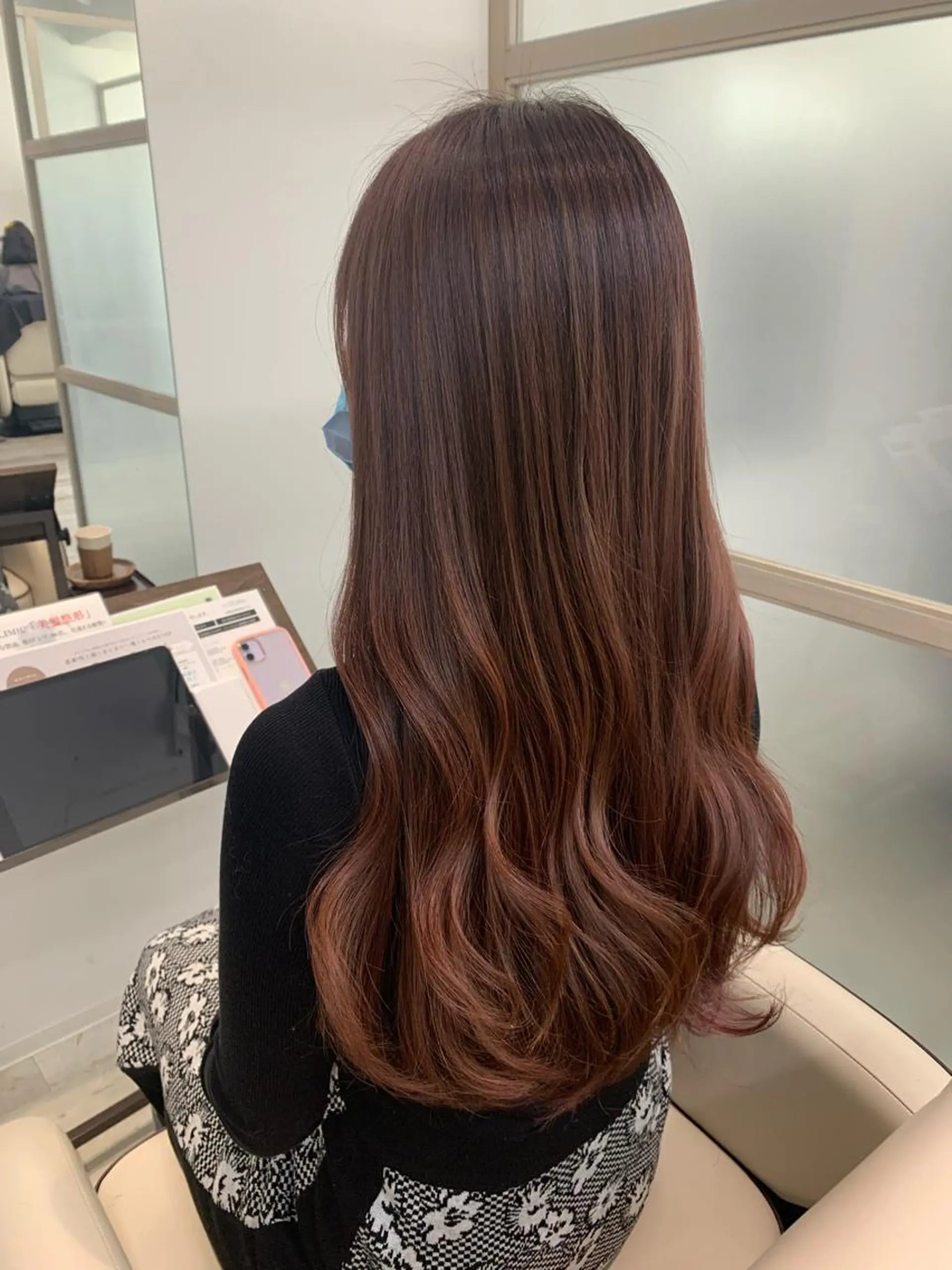 ロング 髪質改善×艶カラー Haruのヘアスタイル