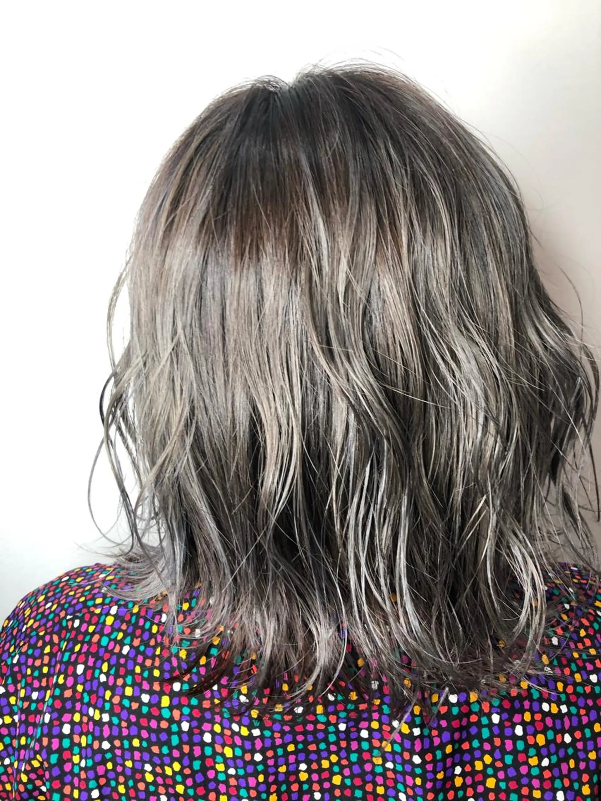 ミディアム カラー MODEK's阿倍野 伊藤サダキのヘアスタイル