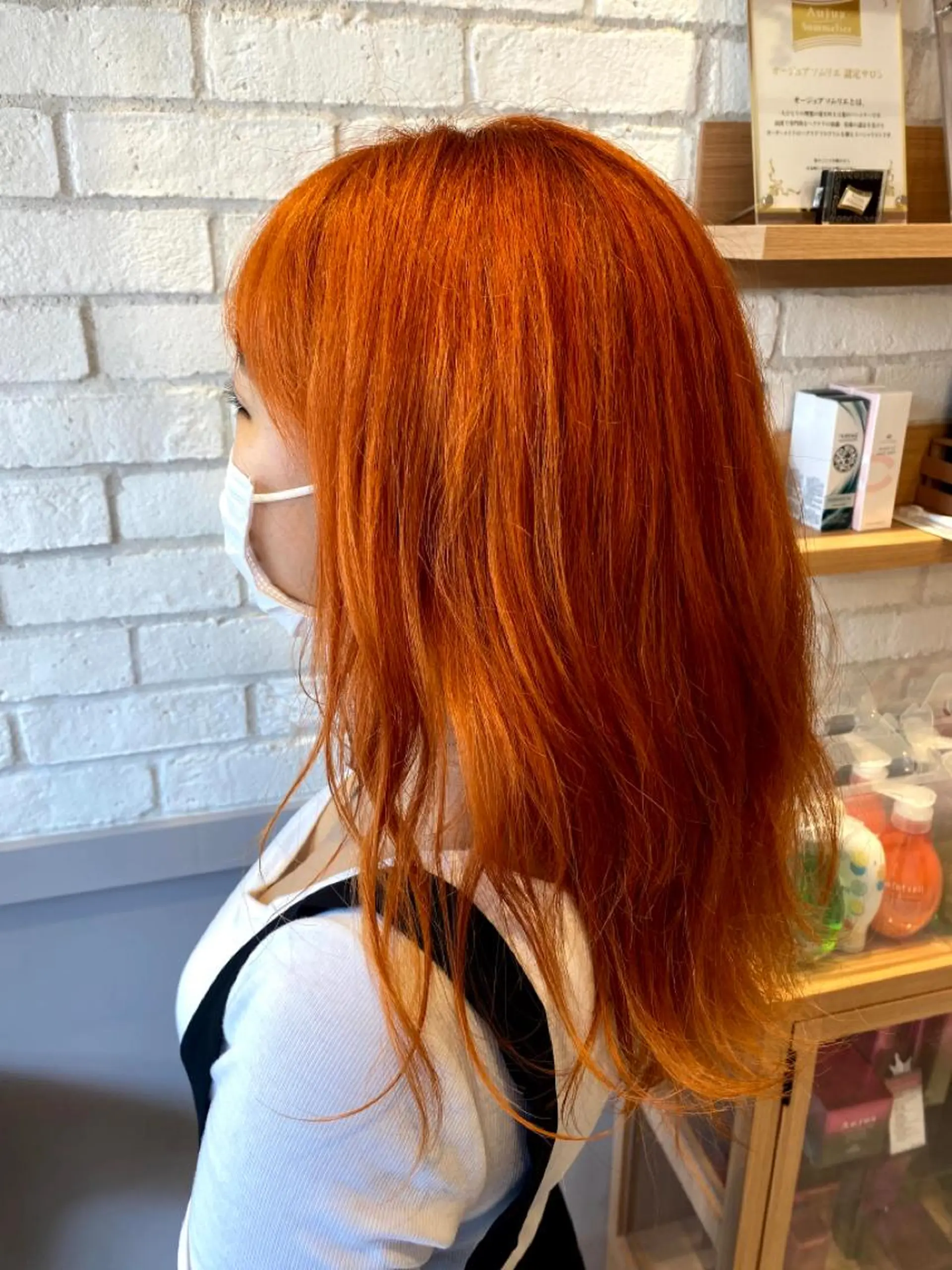 ロング 秋澤 楓のヘアスタイル