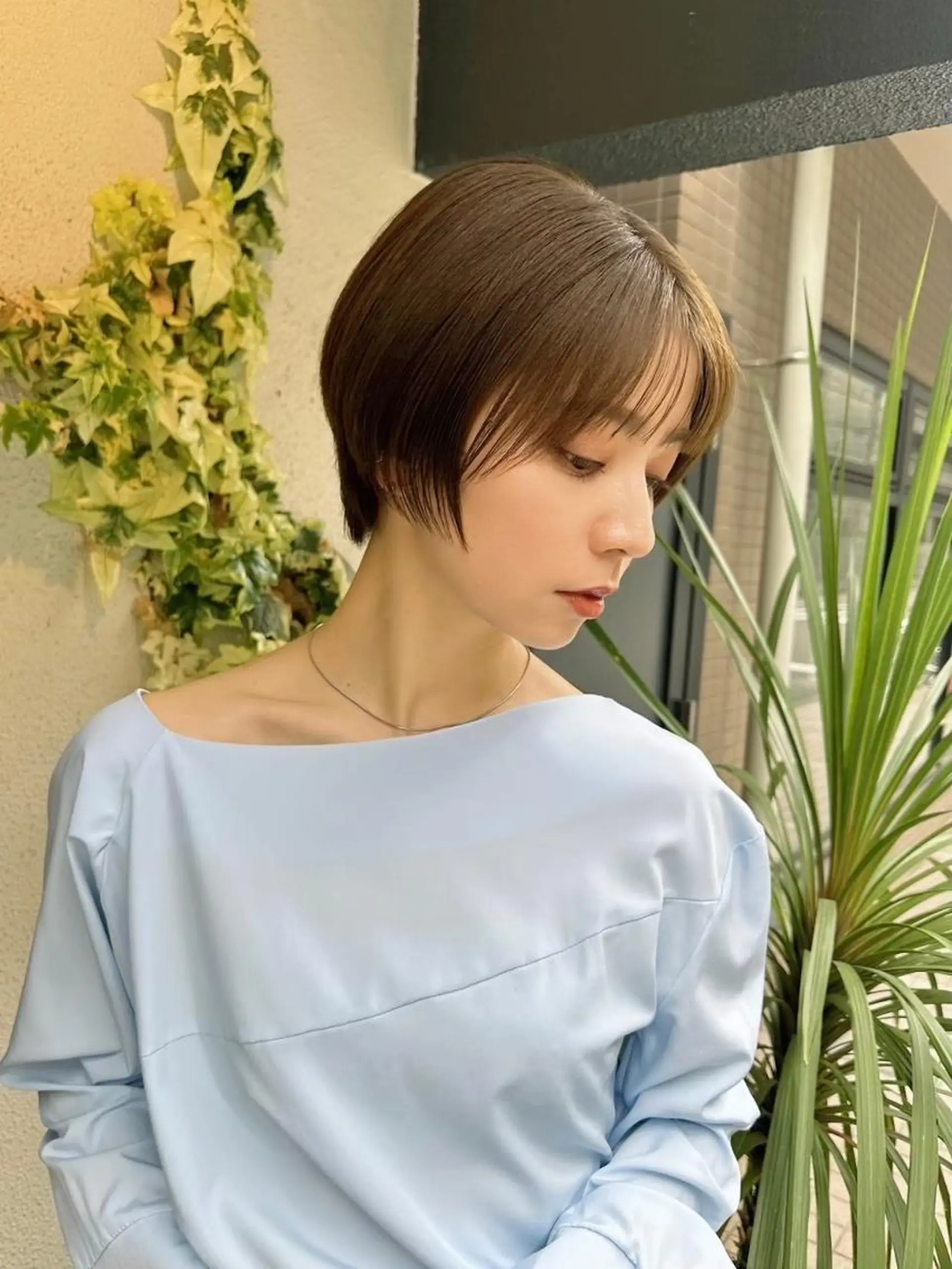 ショート 髪質改善/ショート/ ミディアム/間嶋のヘアスタイル