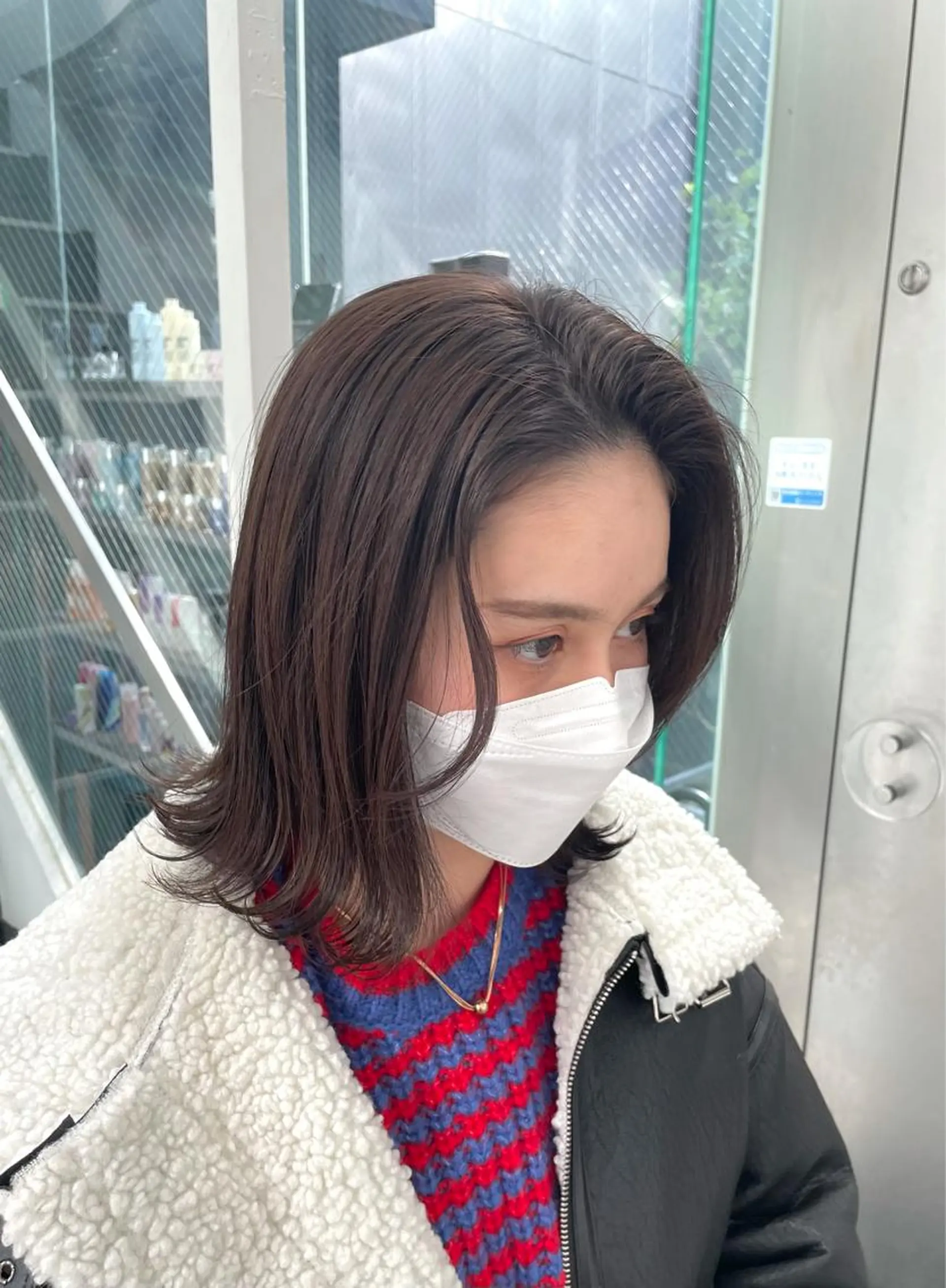 ショート カラー オノ テンタのヘアスタイル